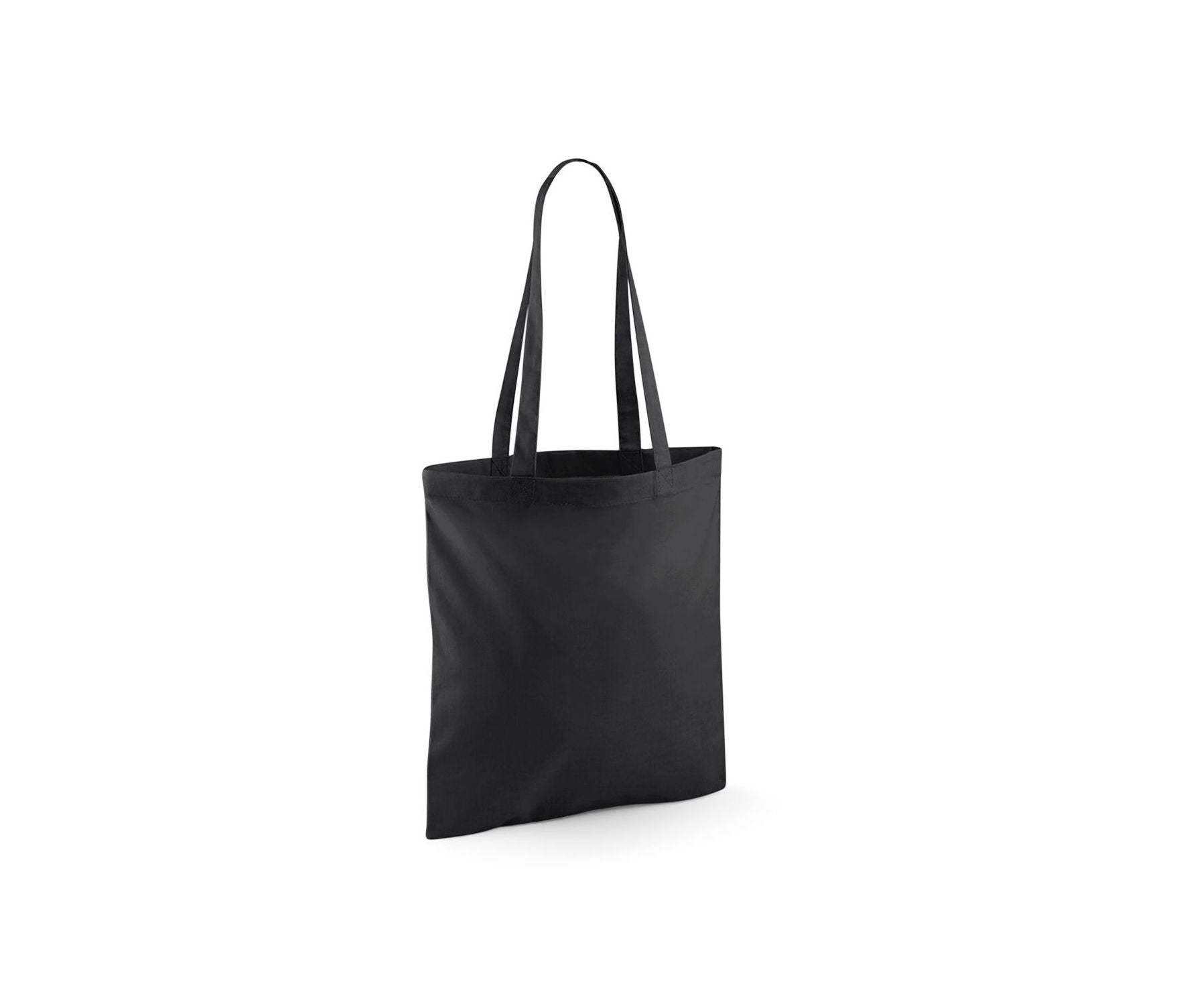 Sac Shopping en Polycoton Recyclé - Black Marl