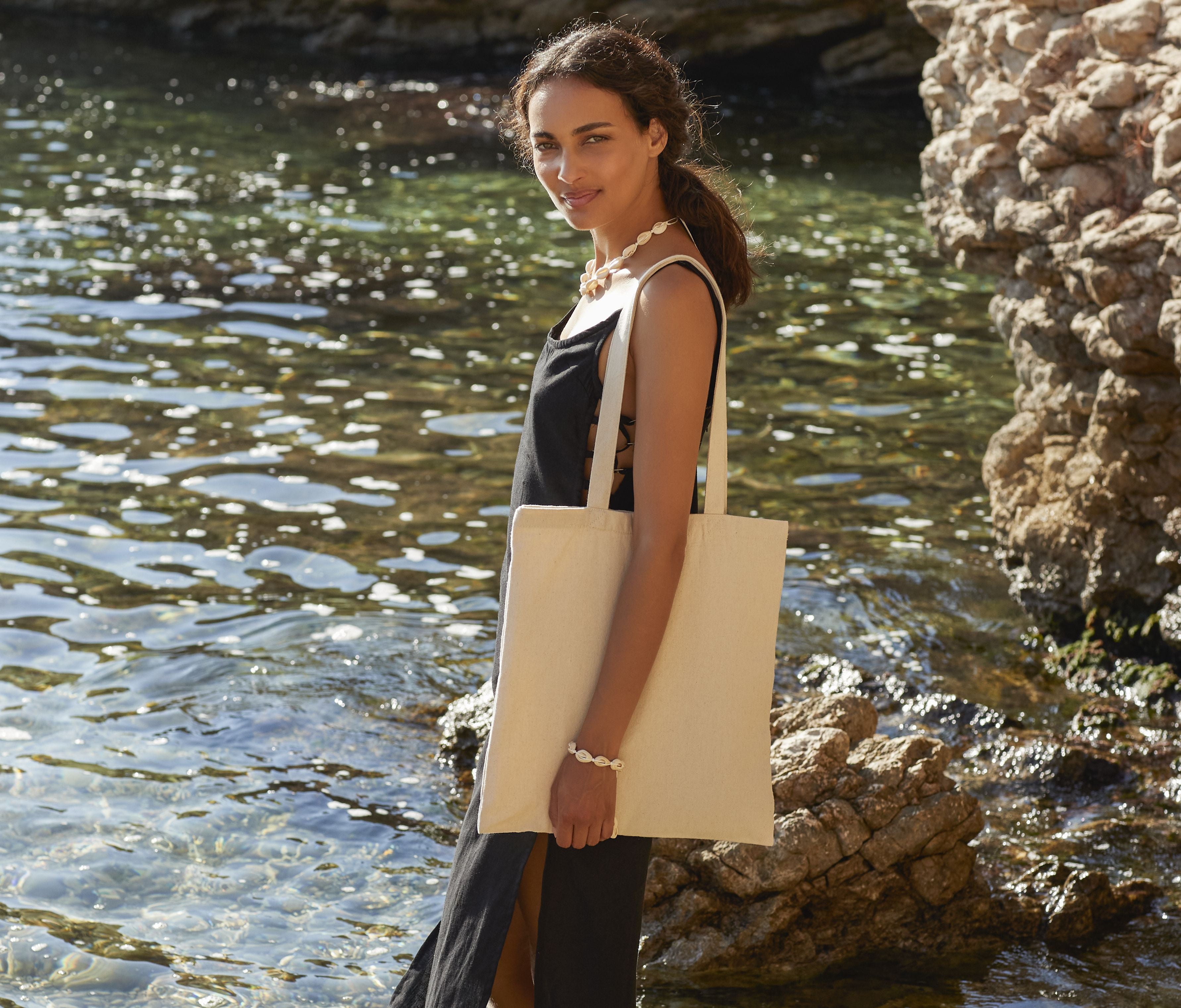 Sac shopping en polycoton recyclé