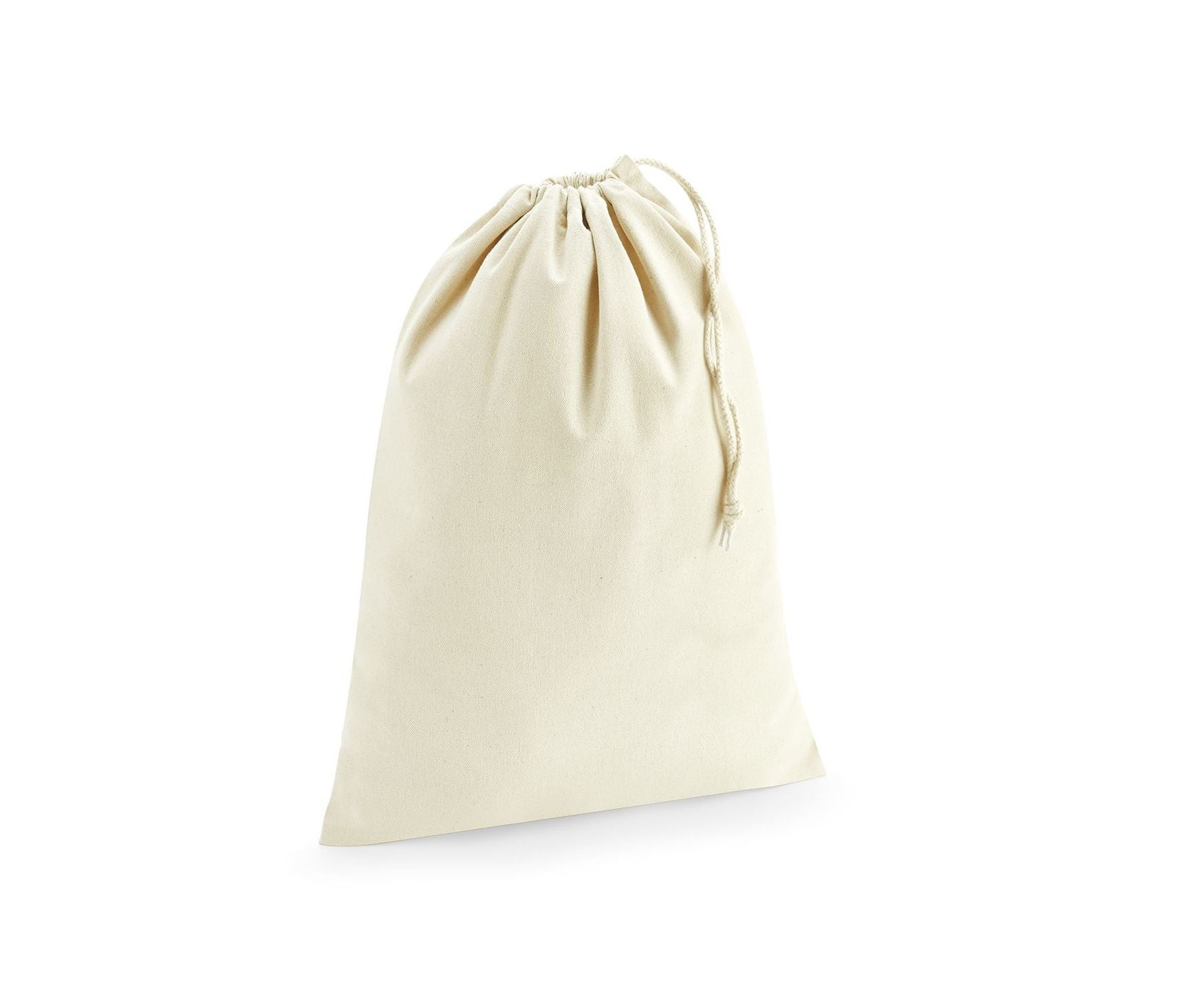 Sac Avec Cordon en Polycoton Recyclé - Natural