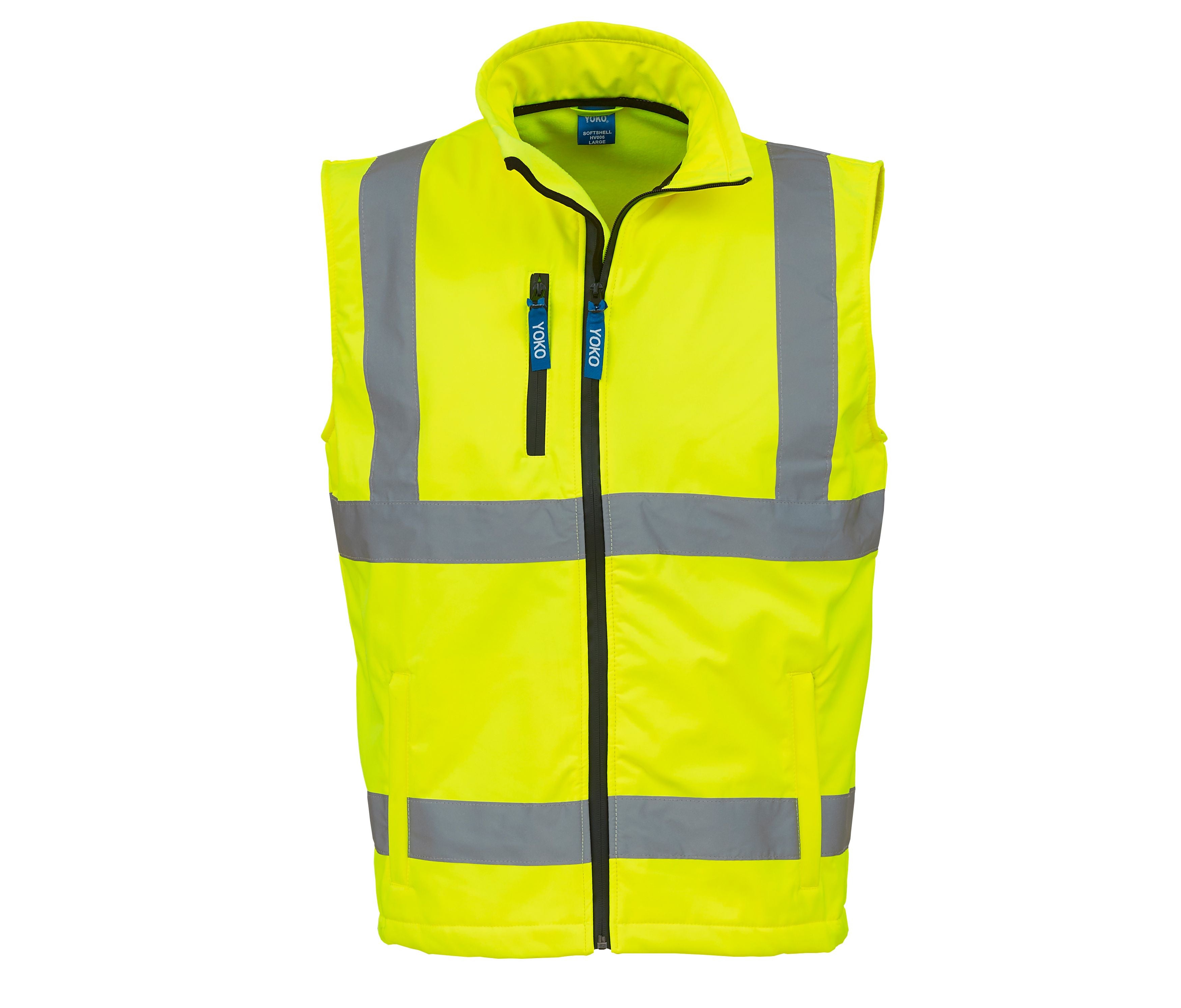 Bodywarmer Softshell Haute Visibilité - Hi Vis Yellow