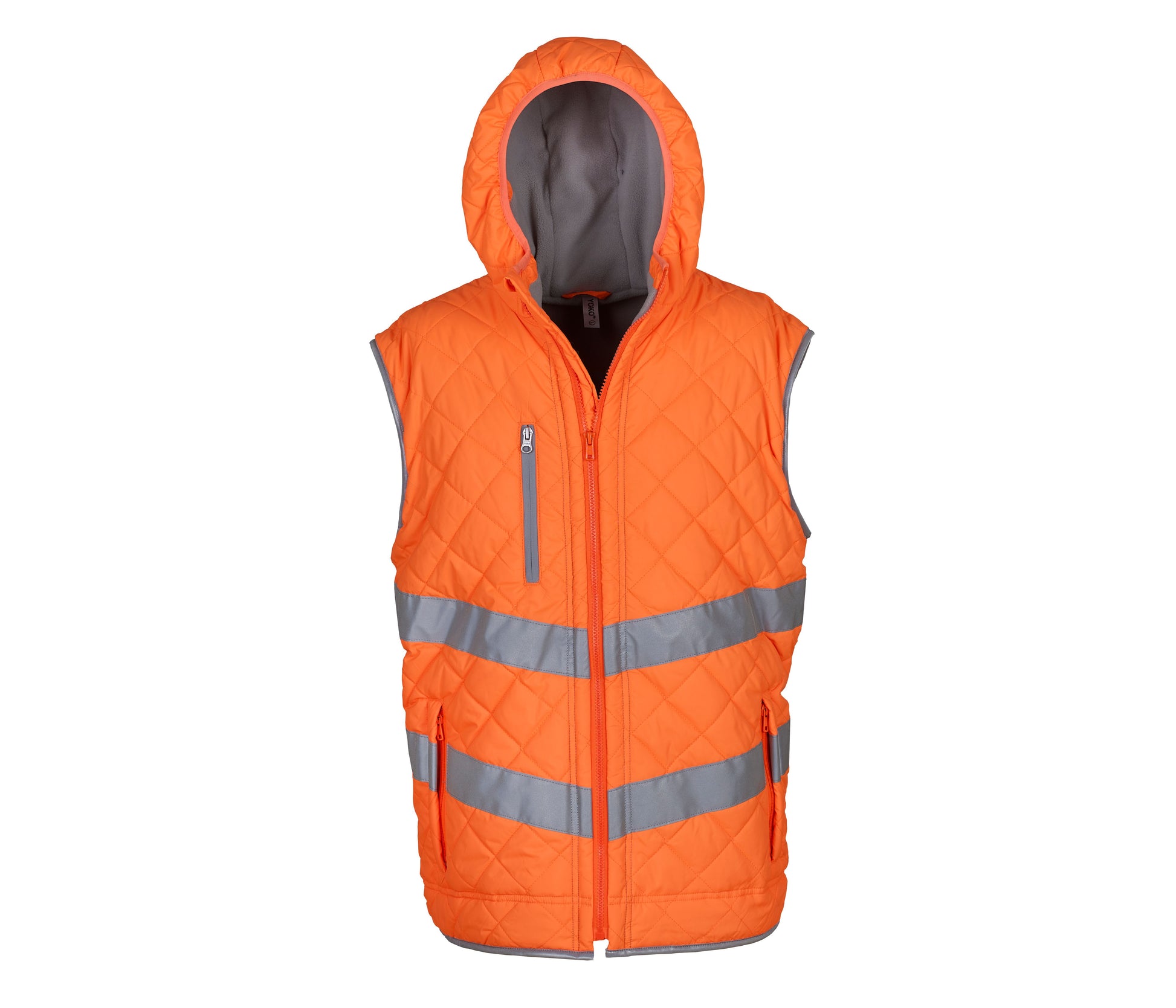 Bodywarmer Matelassé Haute Visibilité - Hi Vis Orange