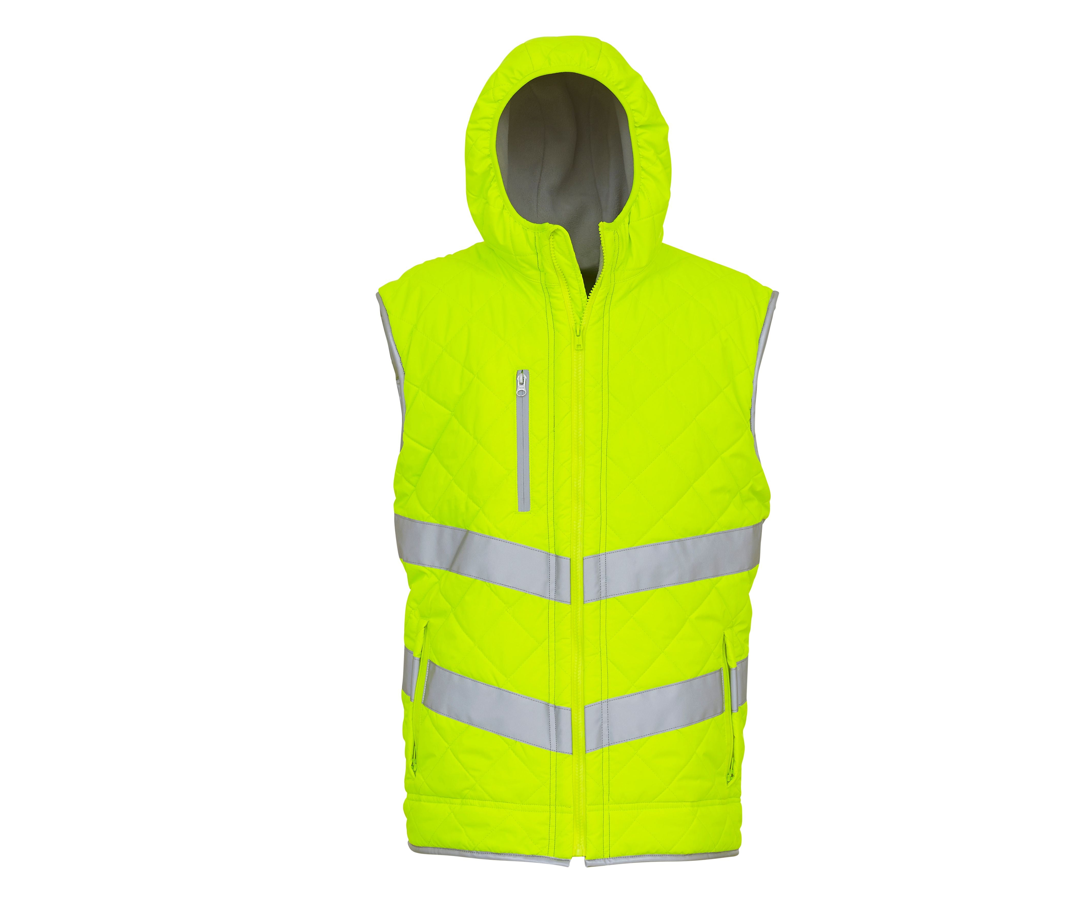 Bodywarmer Matelassé Haute Visibilité - Hi Vis Yellow