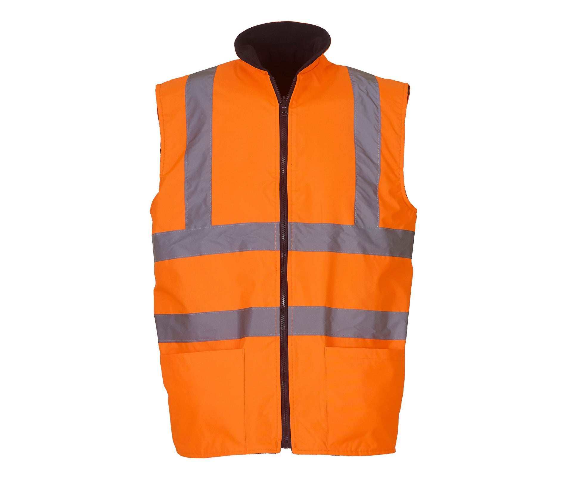 Bodywarmer Réversible Haute Visibilité - Hi Vis Orange