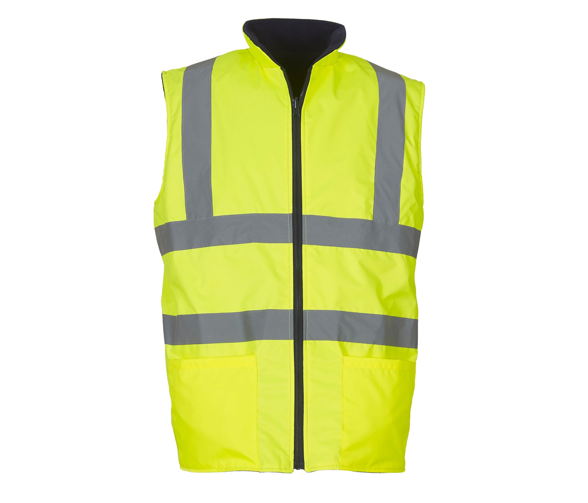 Bodywarmer Réversible Haute Visibilité - Hi Vis Yellow