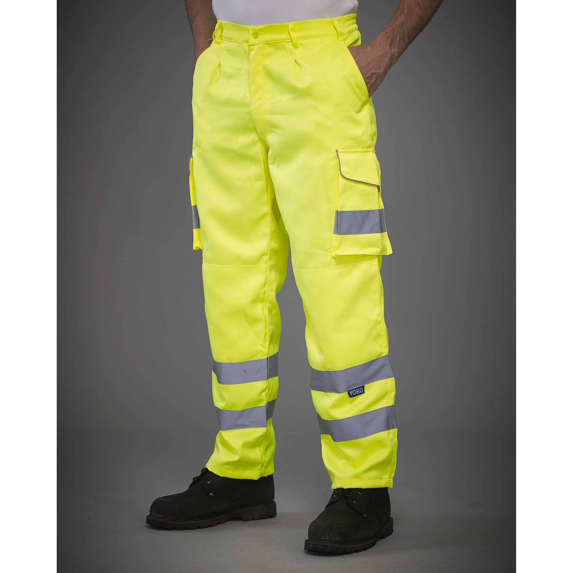 Pantalon de travail haute visibilité