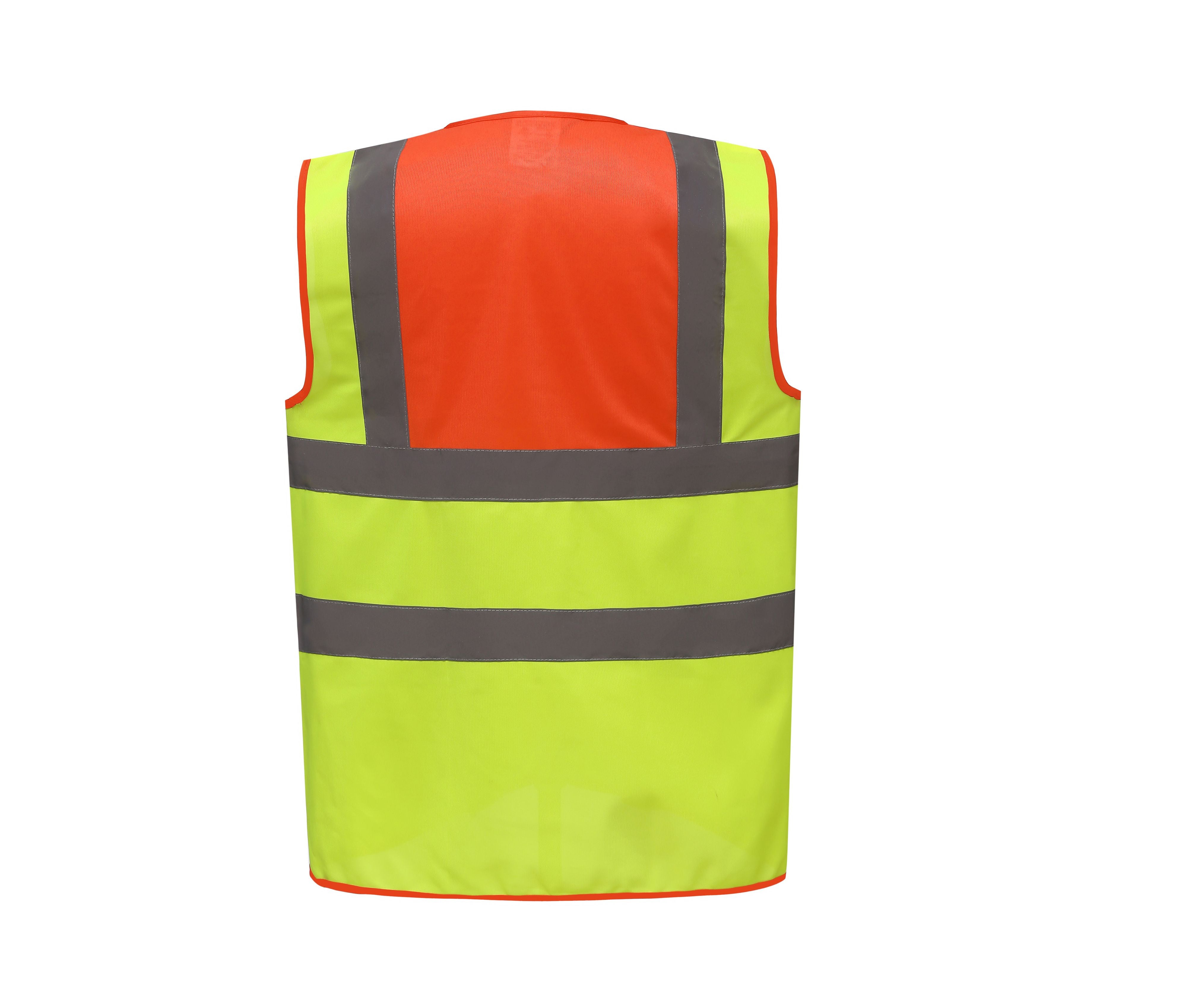 Gilet de Sécurité - Hi Vis Orange/hi Vis Yellow