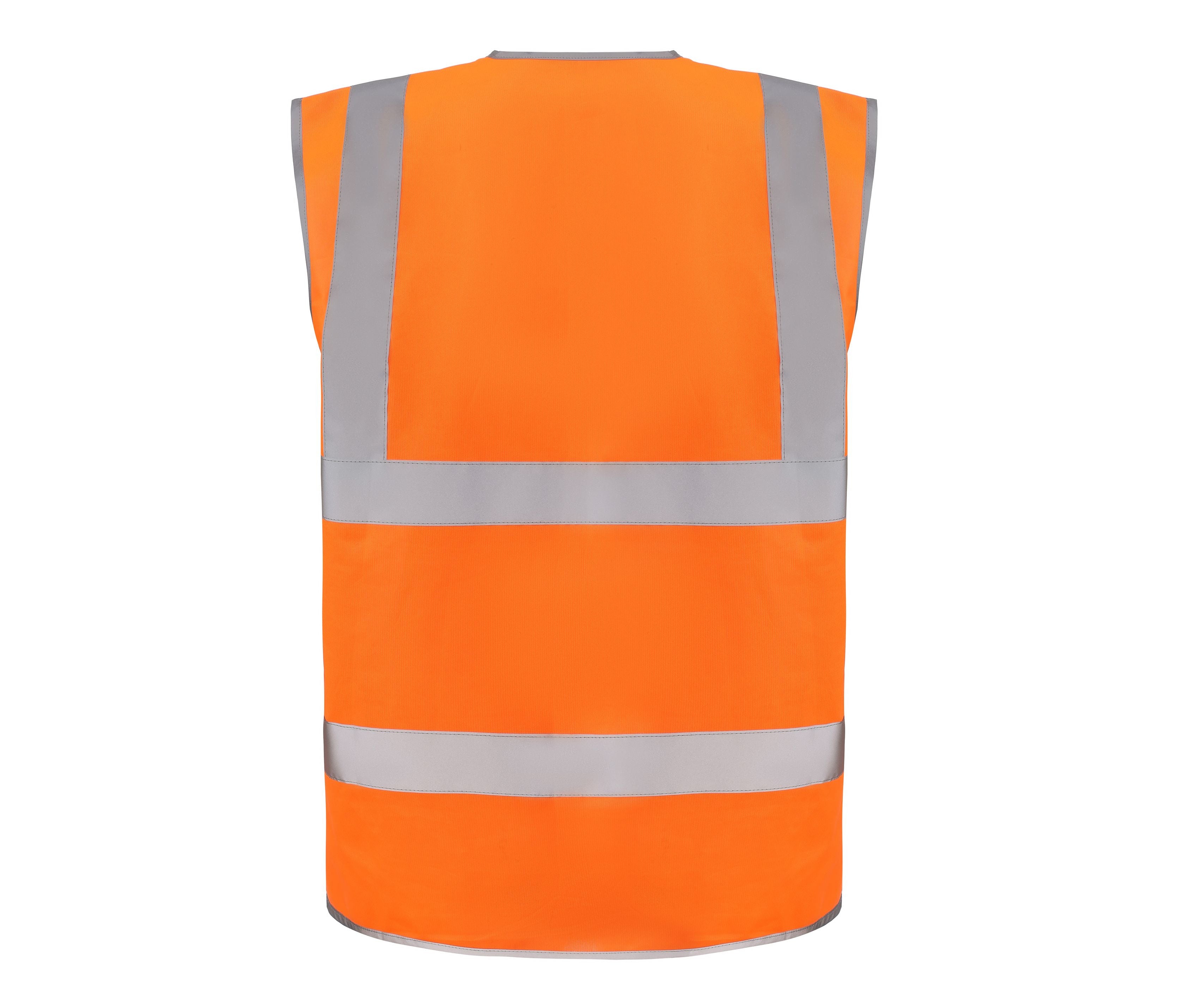 Veste de Sécurité 2 Bandes Certifiée - Hi Vis Orange