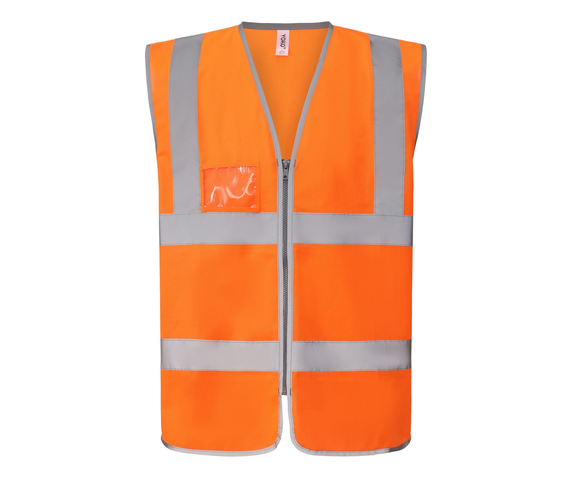 Veste de Sécurité 2 Bandes Certifiée - Hi Vis Orange