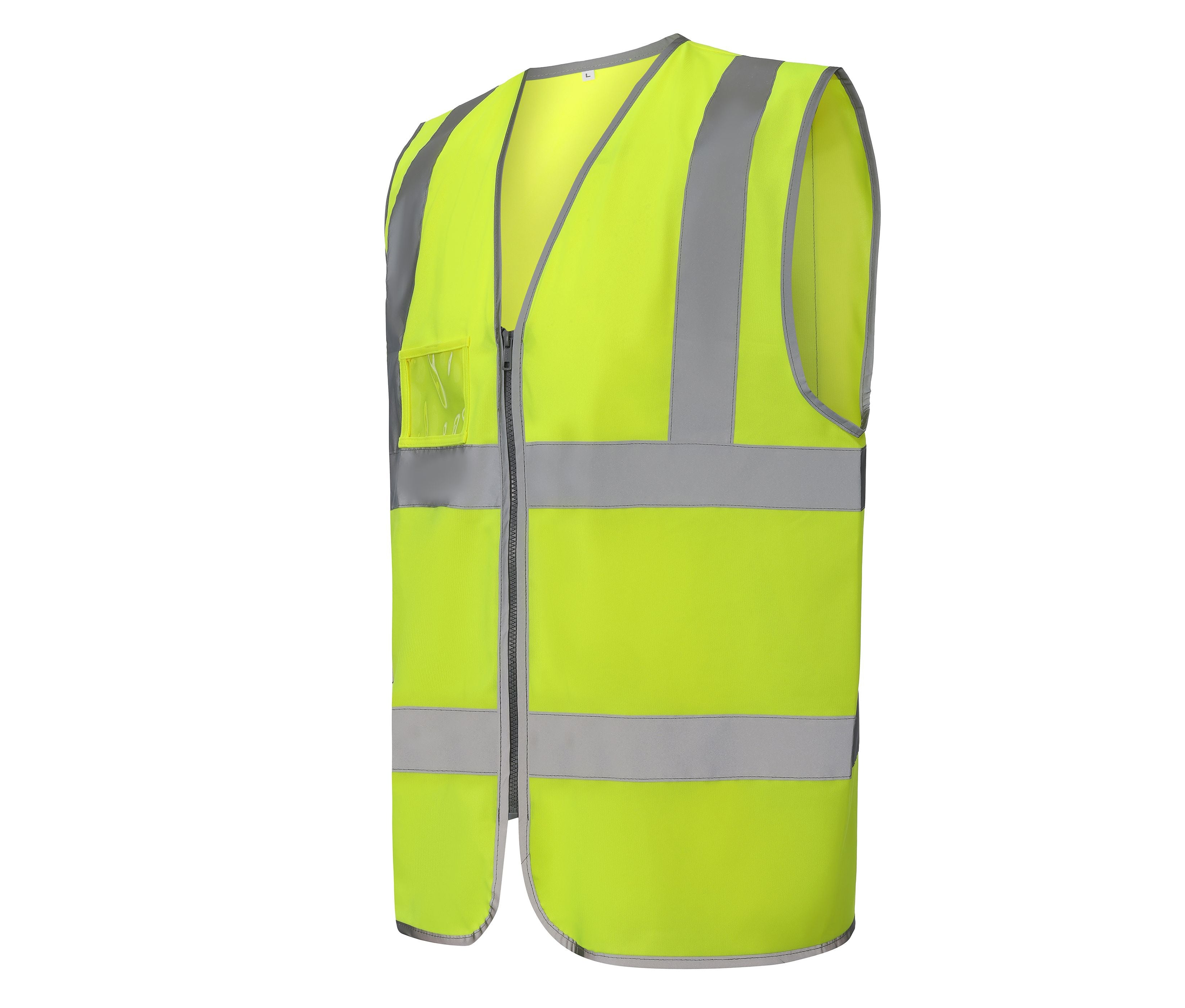 Veste de Sécurité 2 Bandes Certifiée - Hi Vis Yellow
