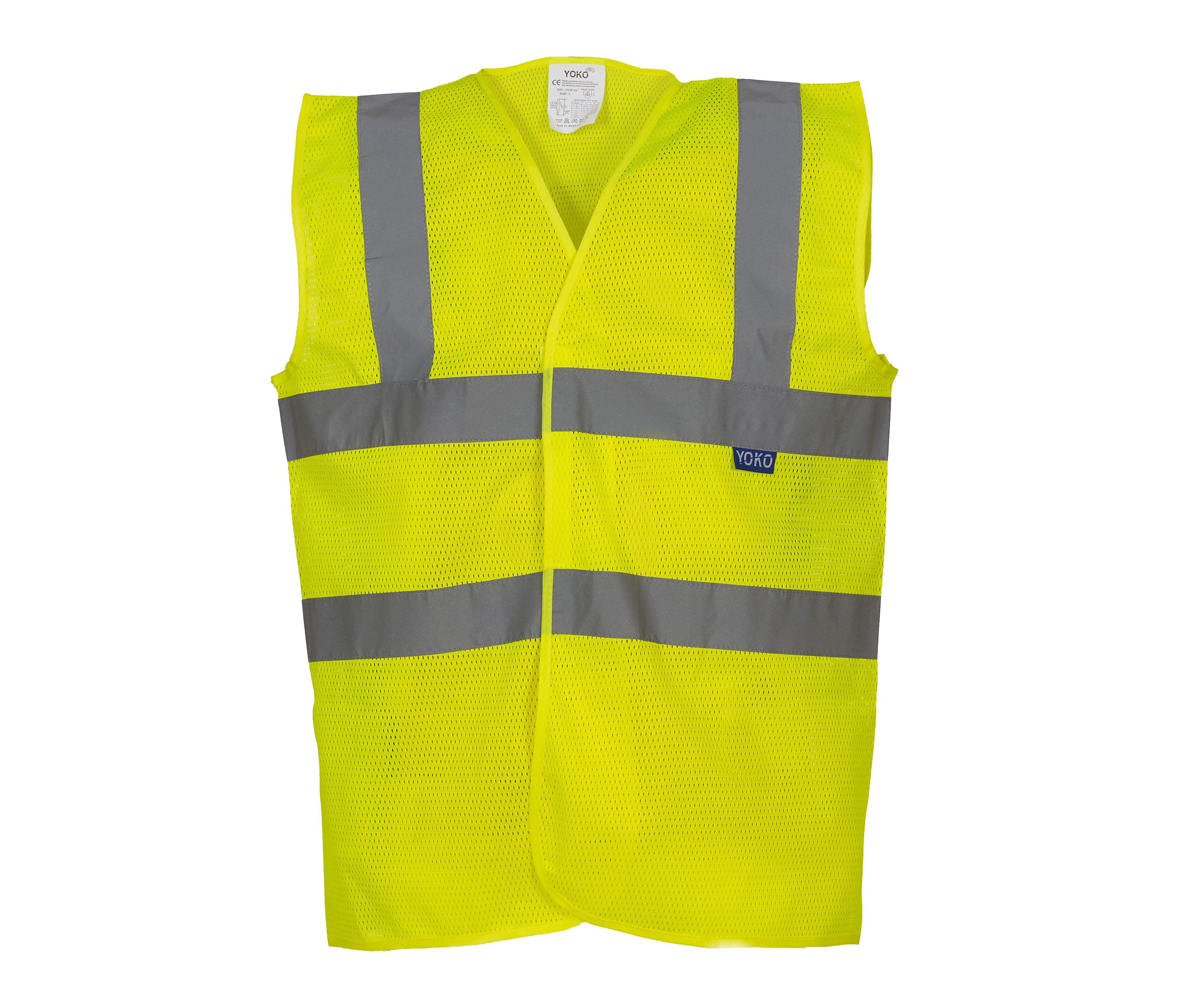 Veste de Sécurité Maille Filet - Hi Vis Yellow