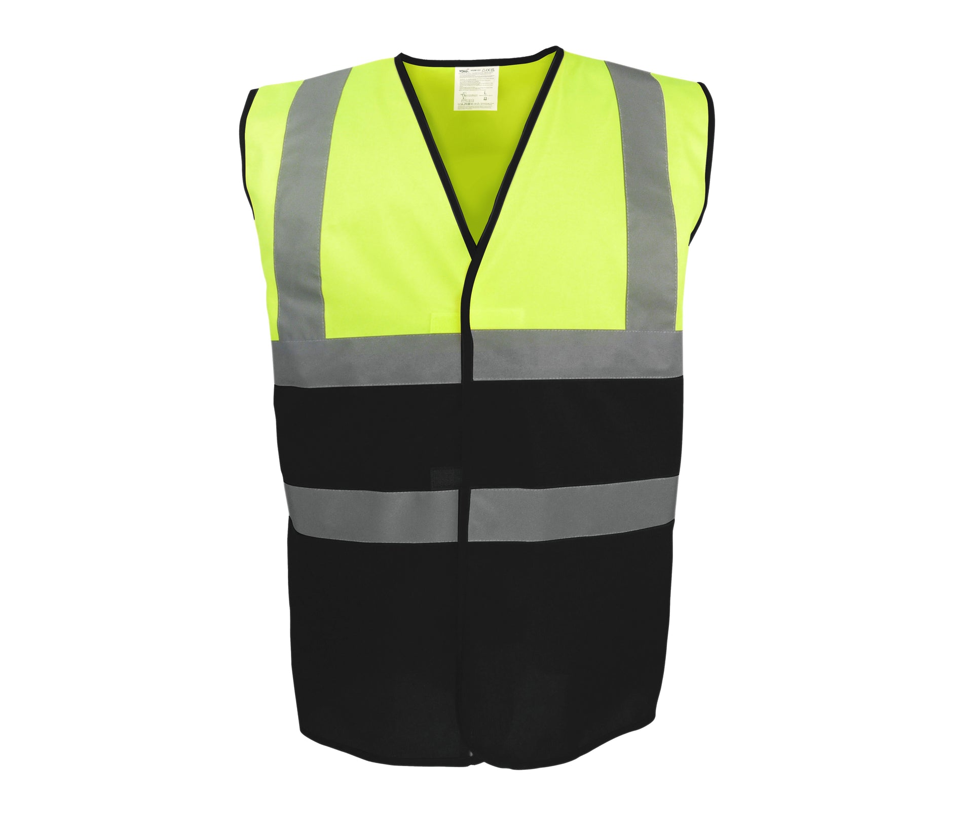 Gilet de Sécurité Bicolore - Hi Vis Yellow / Black