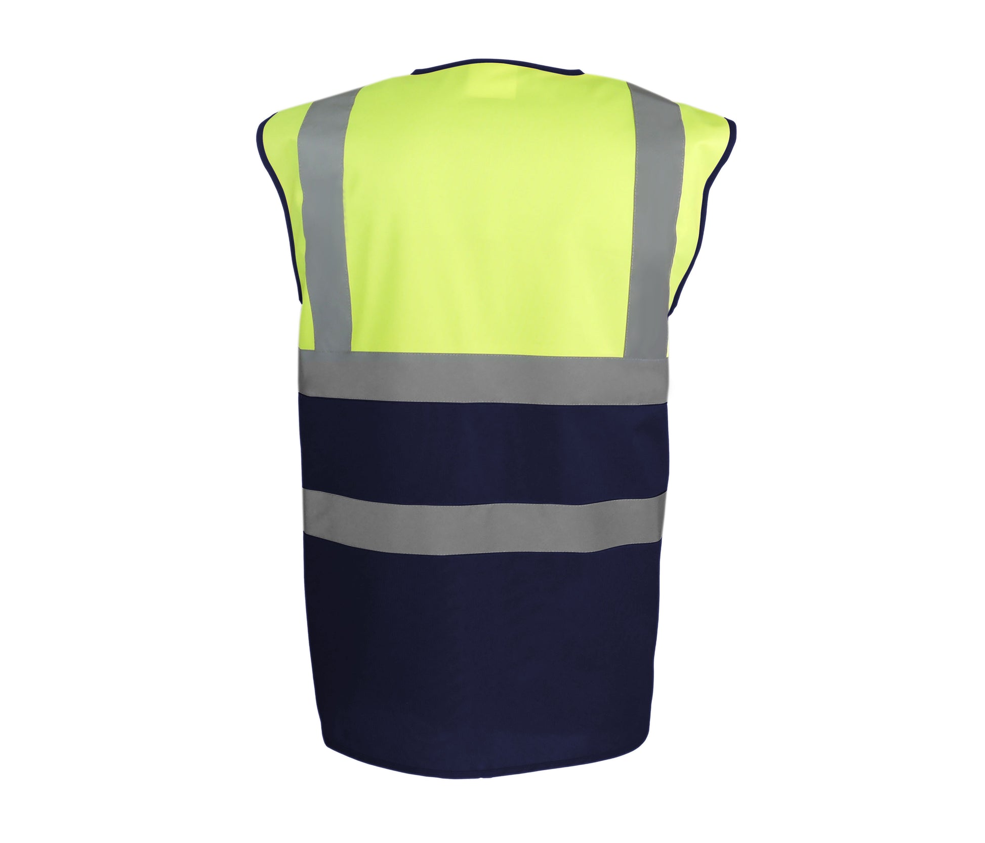 Gilet de Sécurité Bicolore - Hi Vis Yellow / Navy