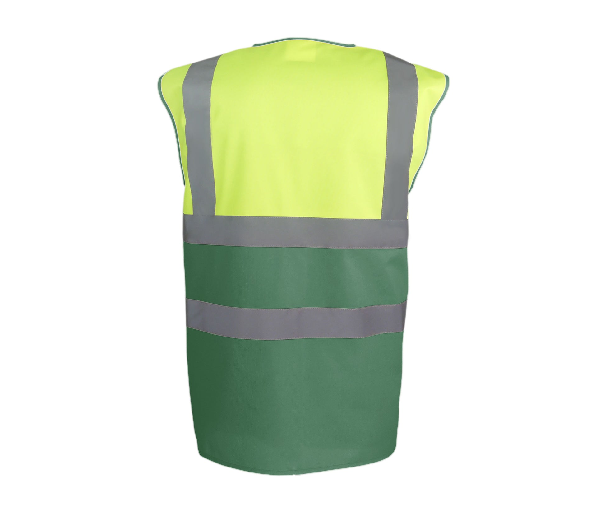 Gilet de Sécurité Bicolore - Hi Vis Yellow / Paramedic Green