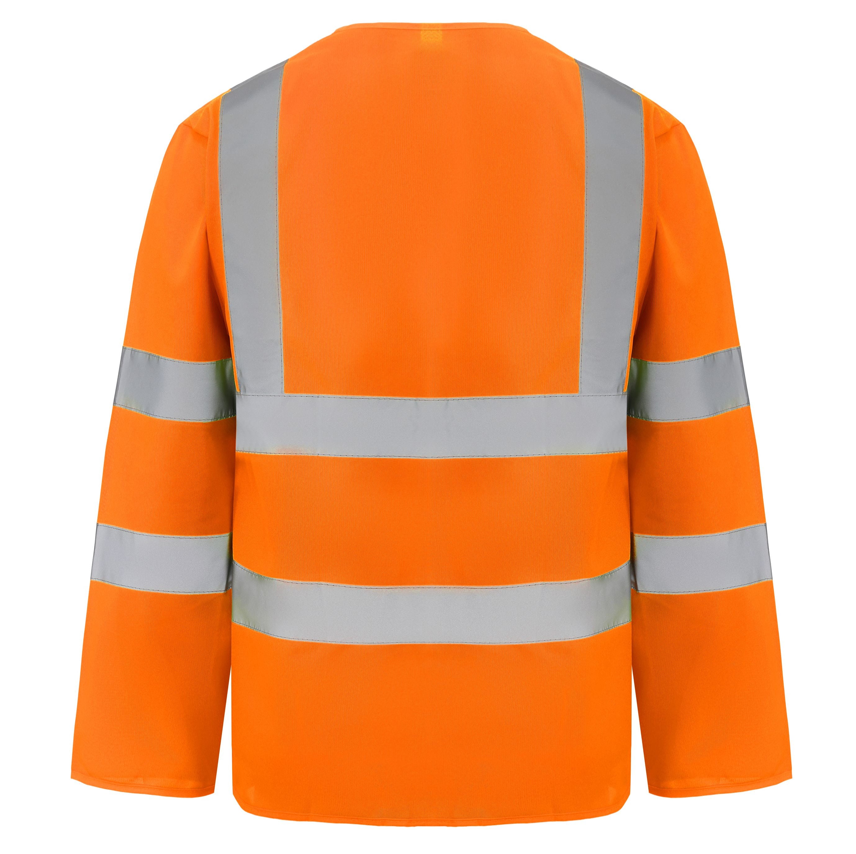 Veste de Sécurité Manches Longues - Hi Vis Orange