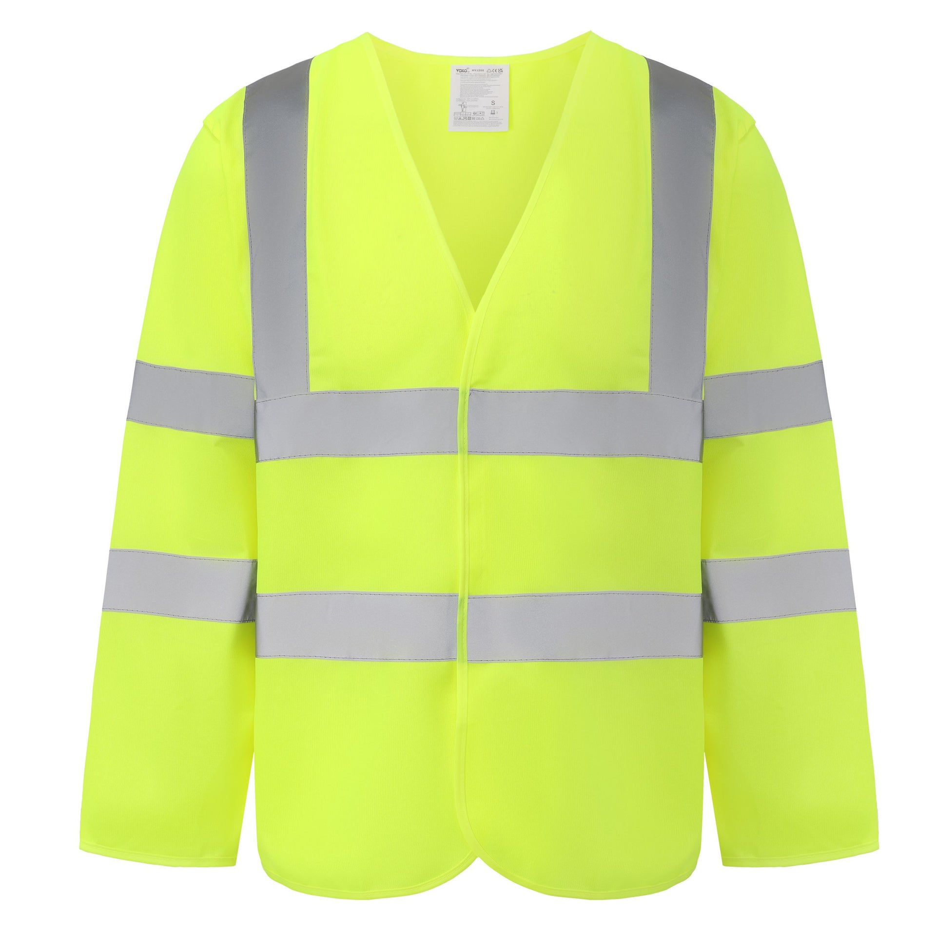 Veste de Sécurité Manches Longues - Hi Vis Yellow