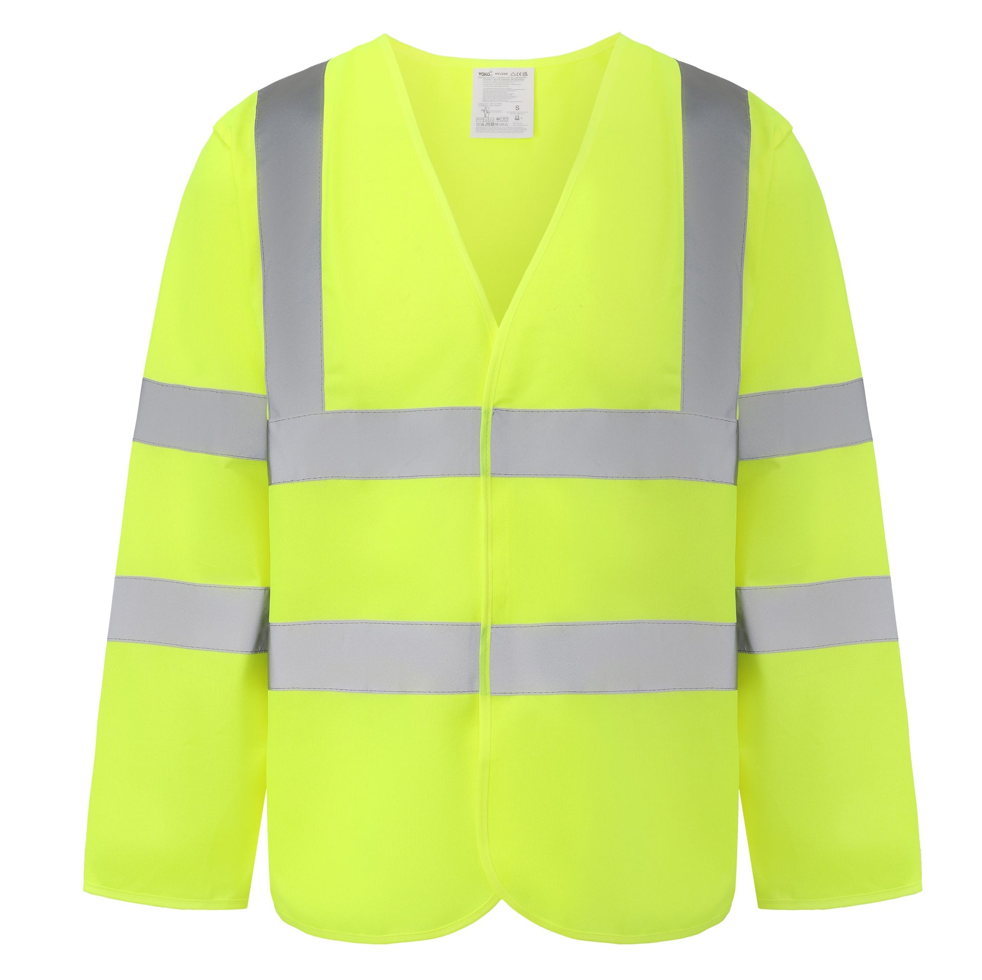 Veste de Sécurité Manches Longues - Hi Vis Yellow