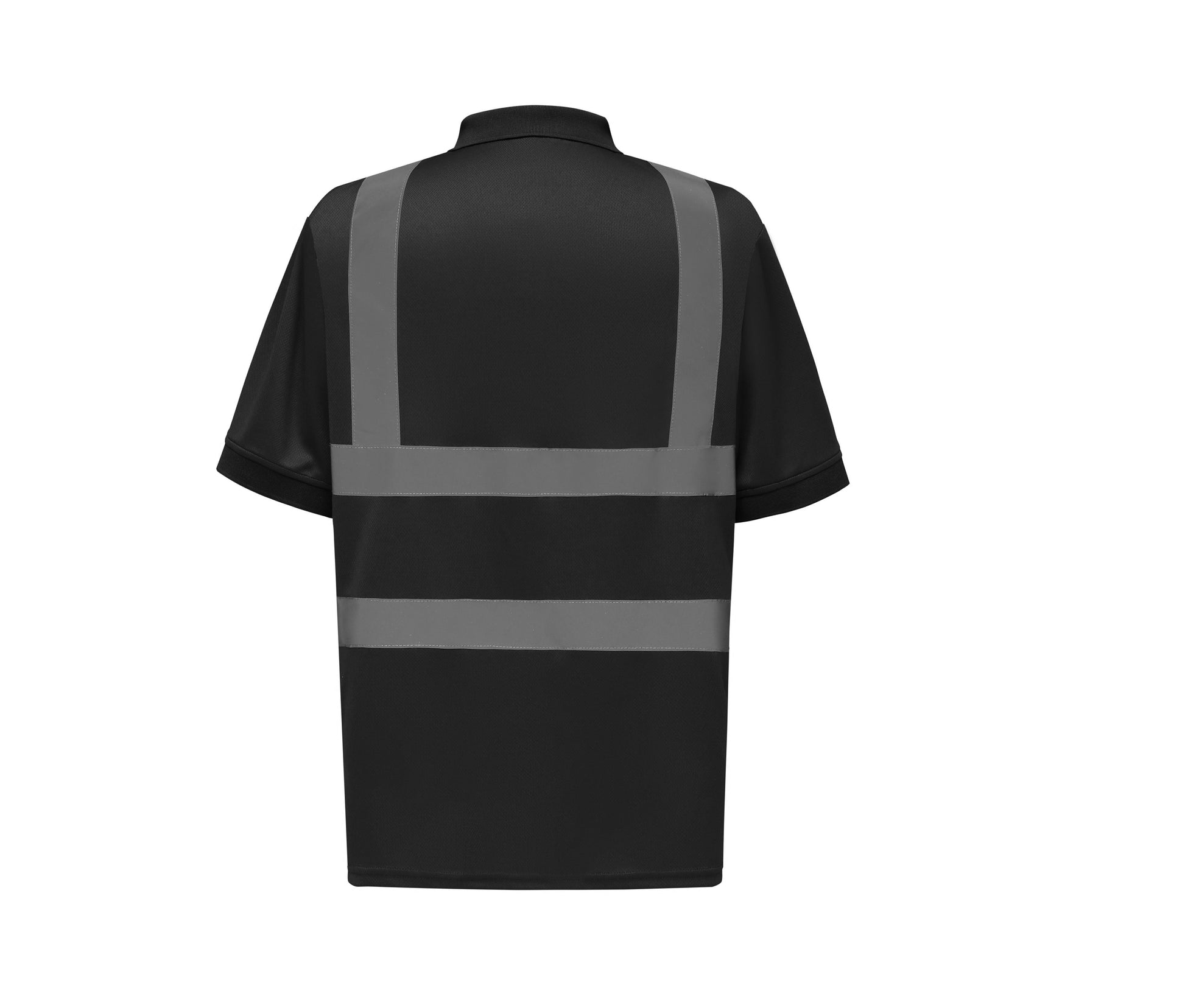 Polo Manches Courtes Haute Visibilité - Black