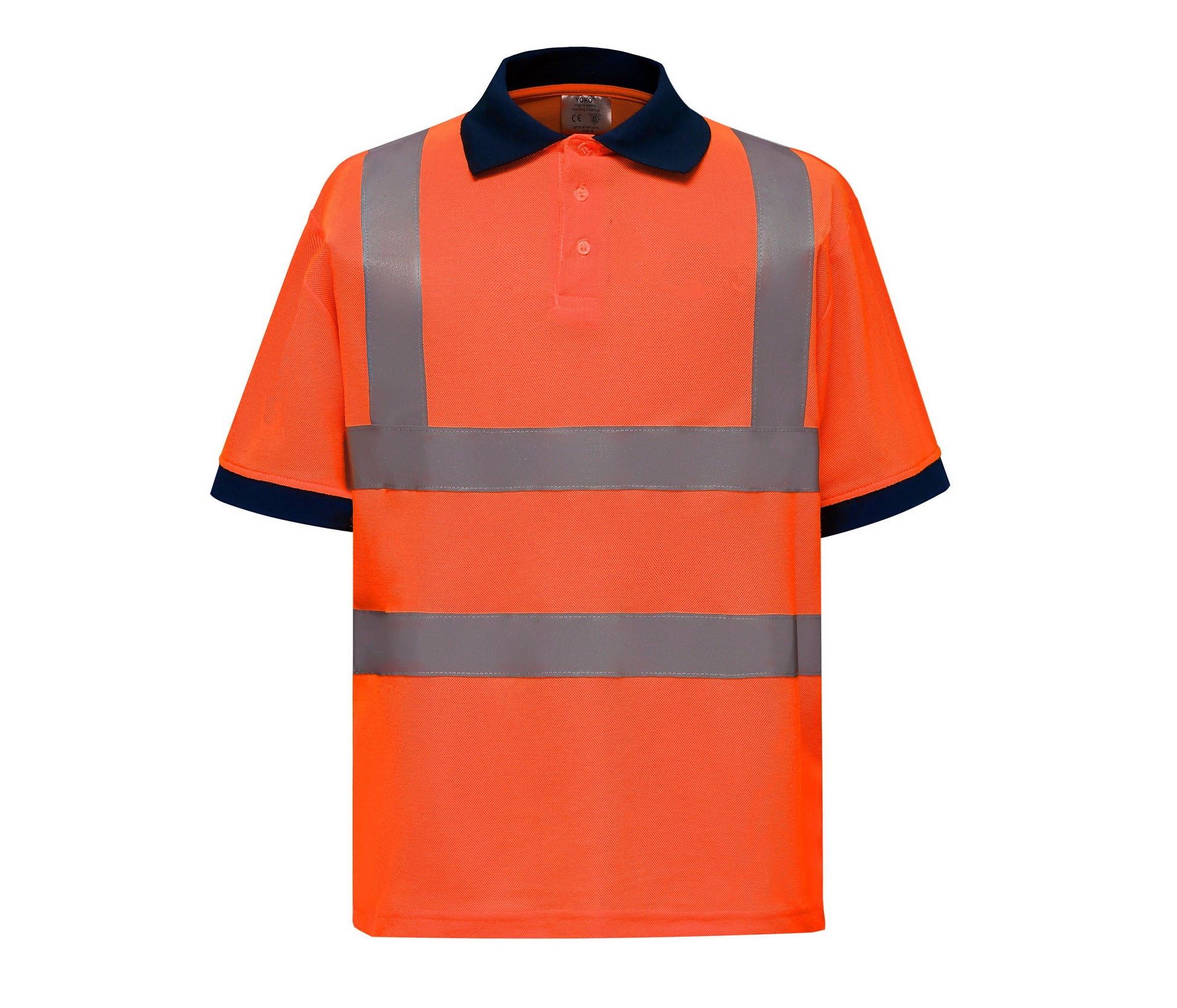 Polo Manches Courtes Haute Visibilité - Hi Vis Orange