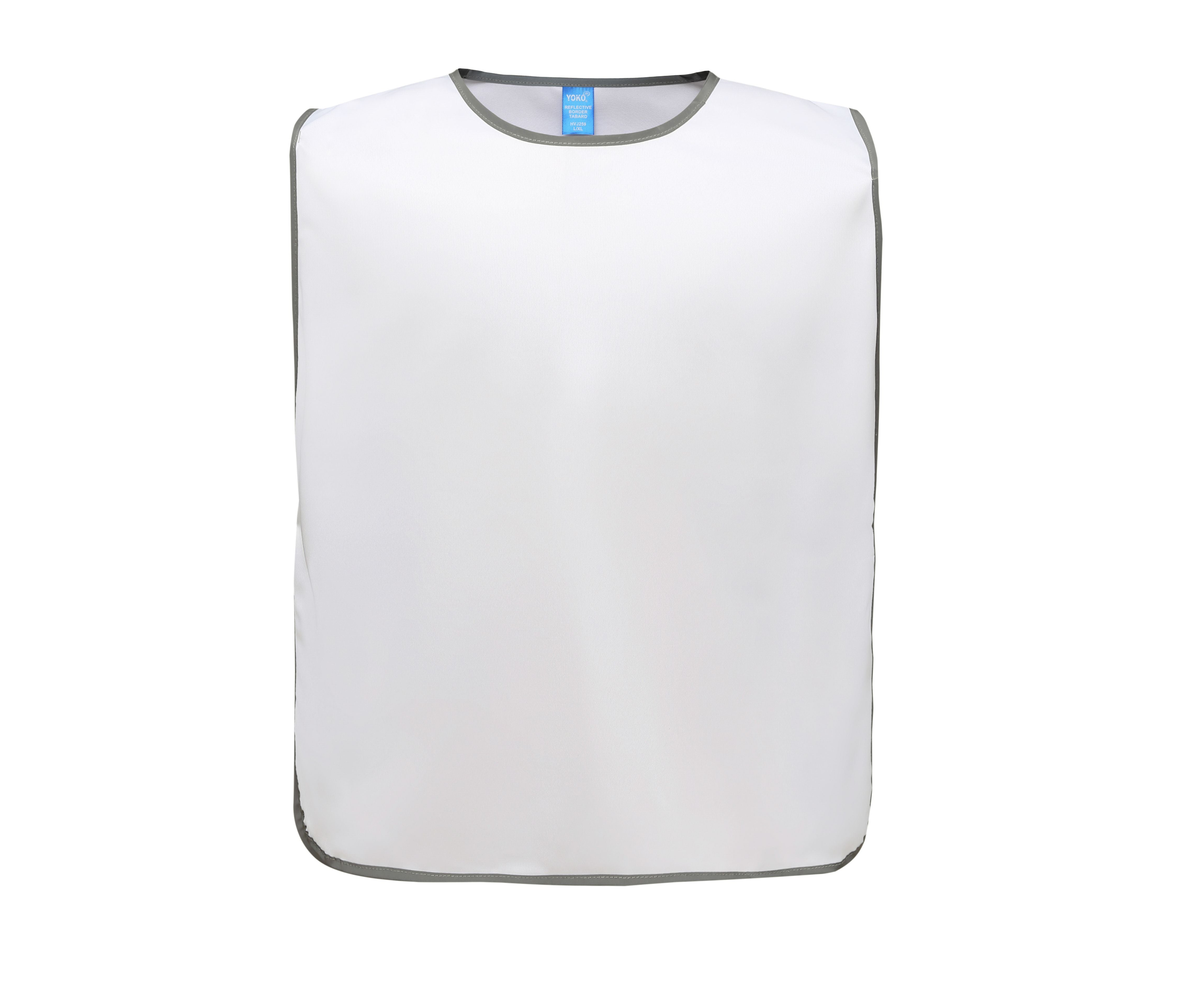 Chasuble Aux Bords Réfléchissants - White