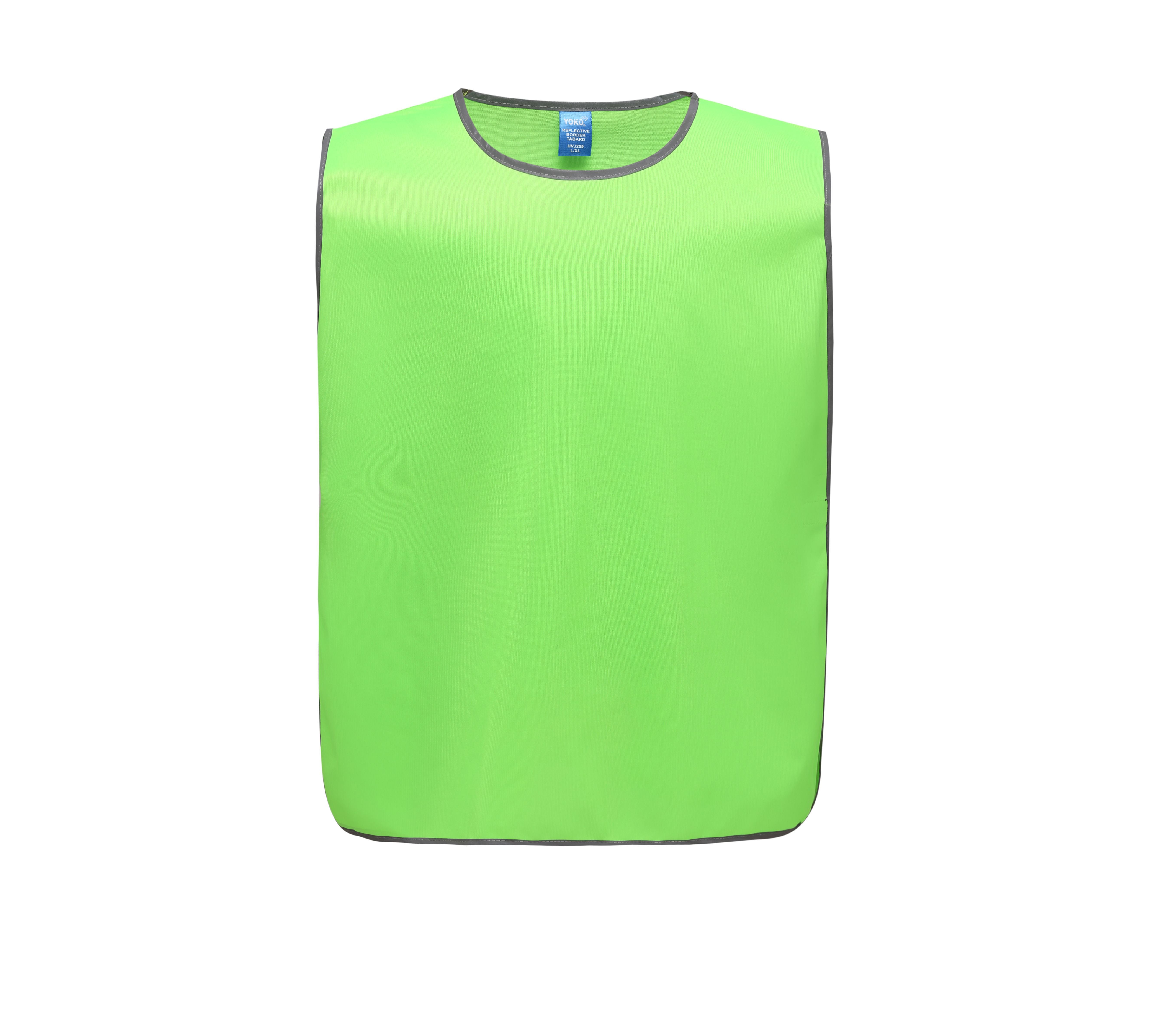 Chasuble Aux Bords Réfléchissants - Lime