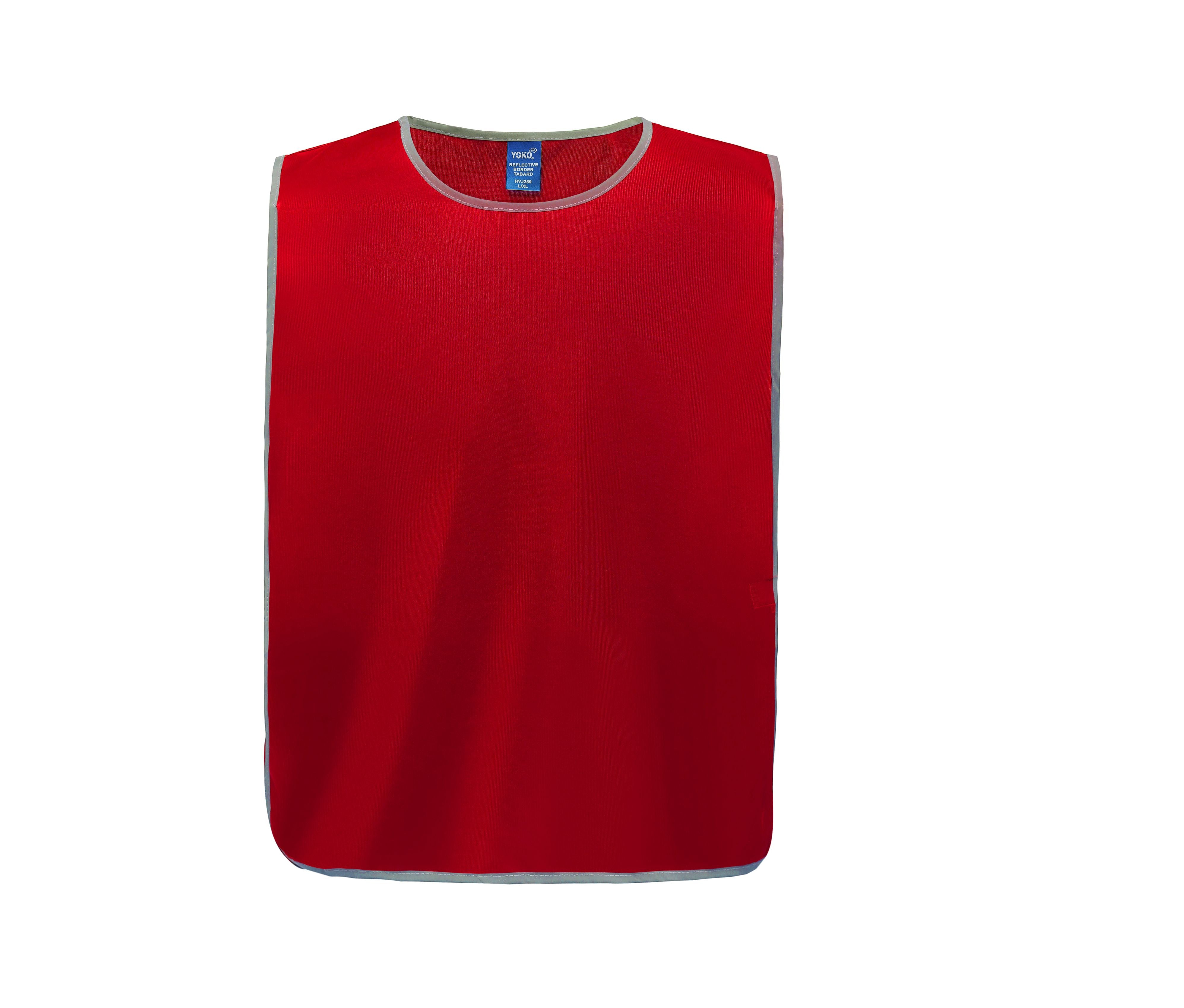 Chasuble Aux Bords Réfléchissants - Red