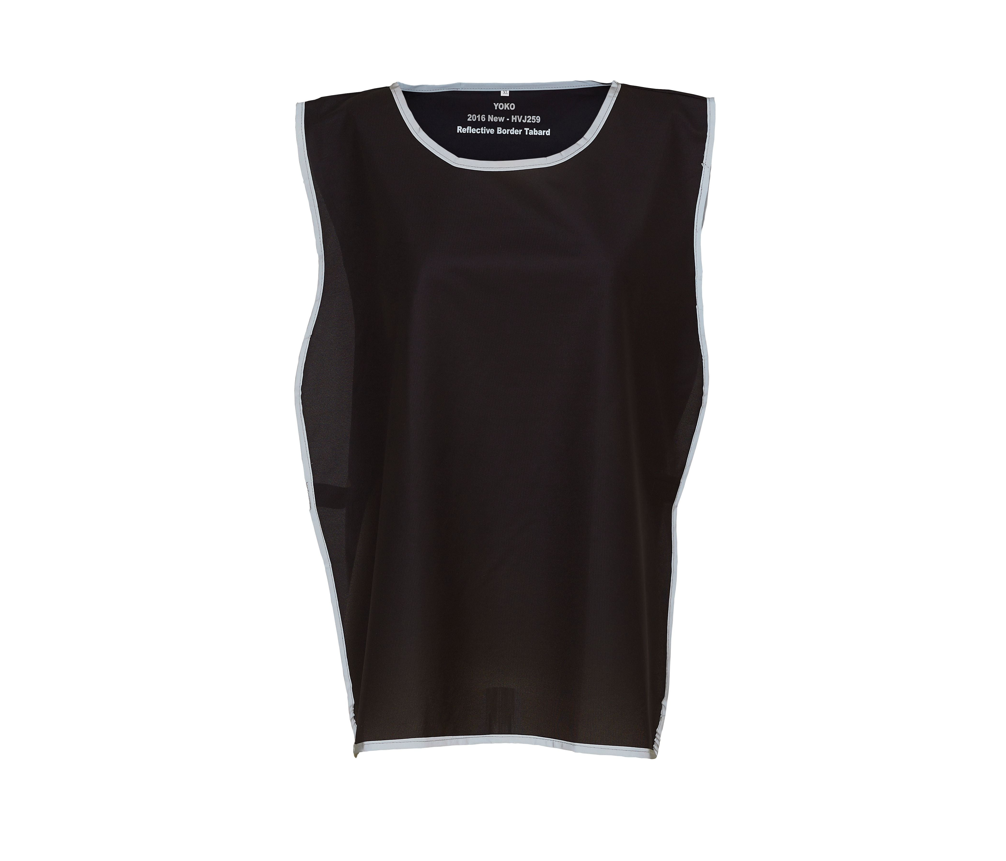 Chasuble Aux Bords Réfléchissants - Black