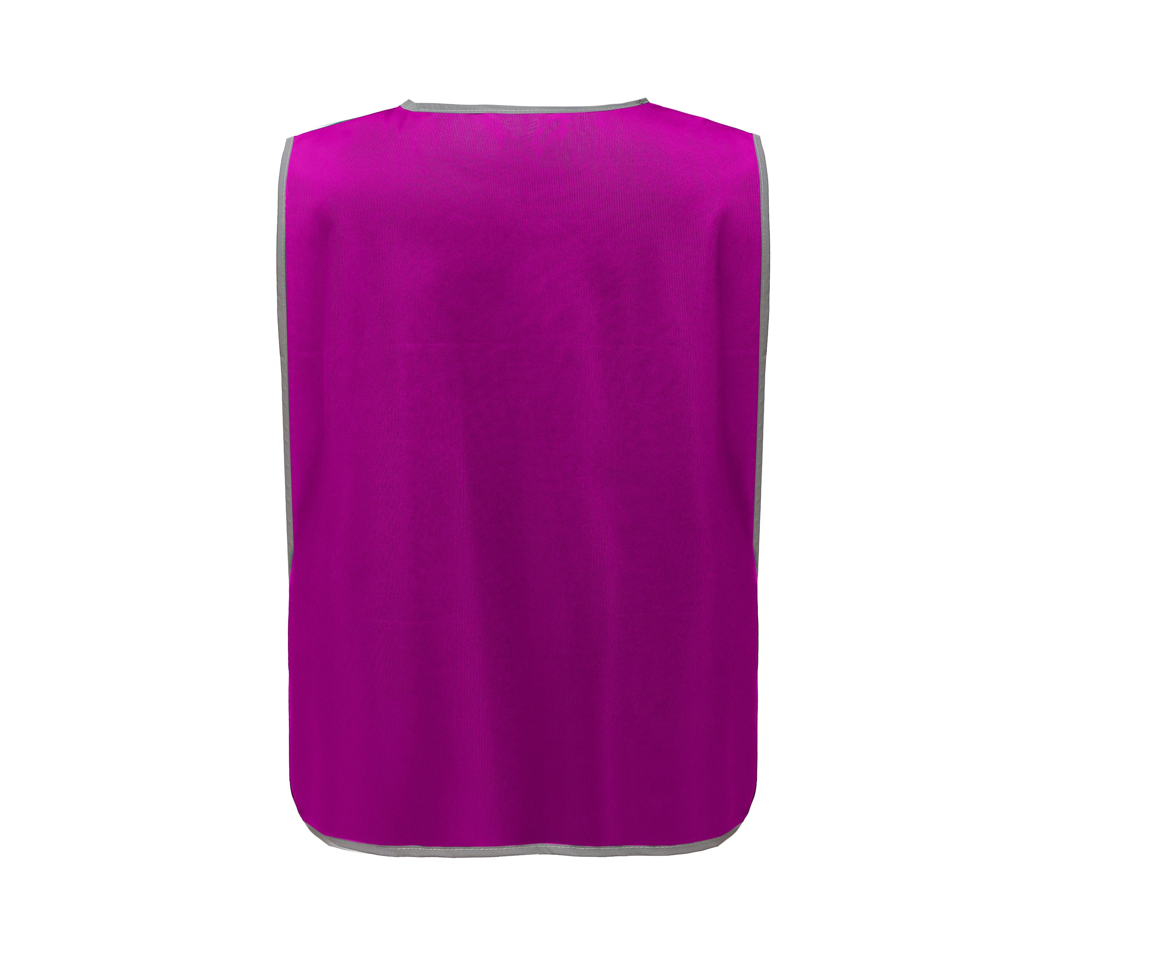 Chasuble Aux Bords Réfléchissants - Raspberry