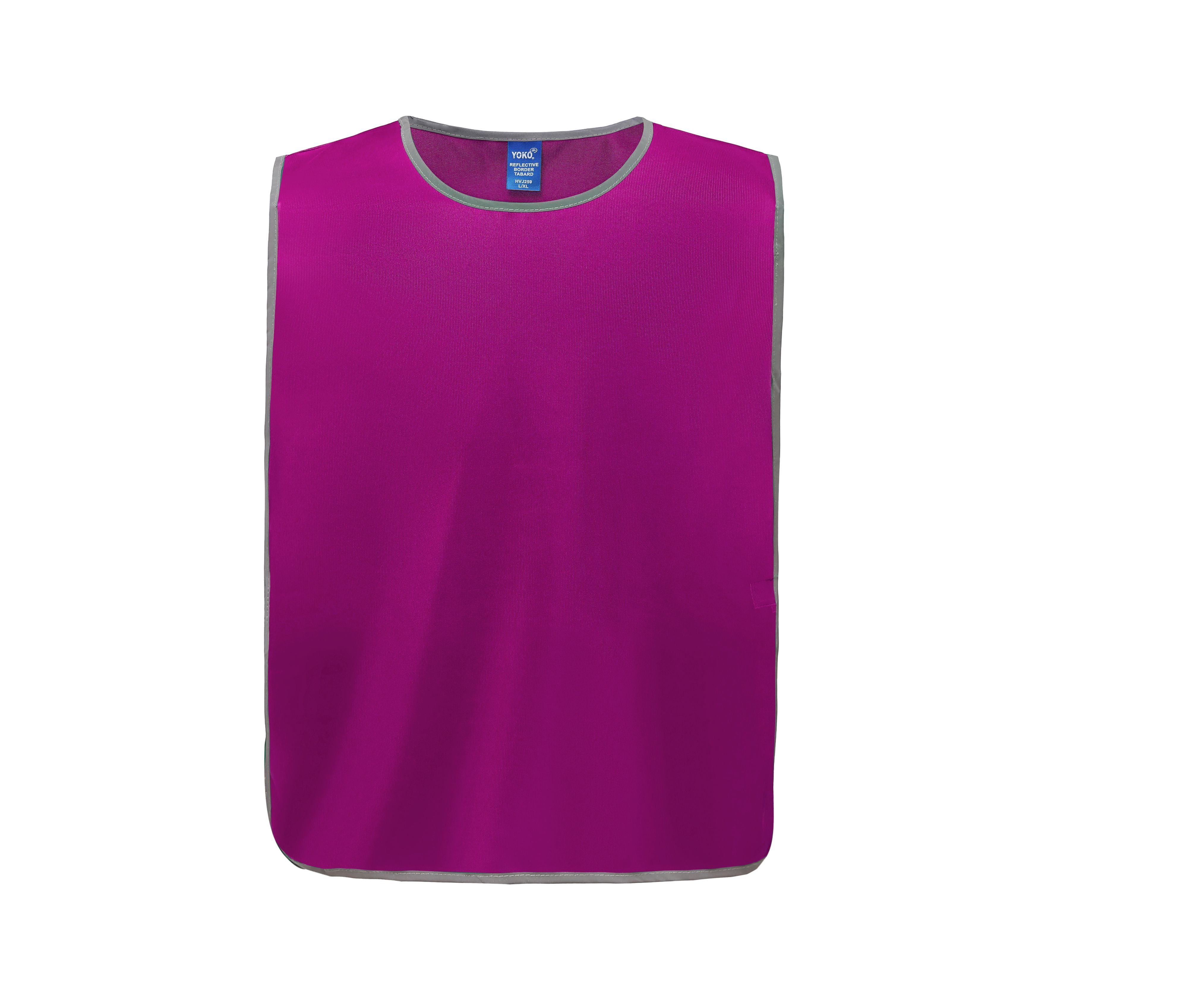 Chasuble Aux Bords Réfléchissants - Raspberry
