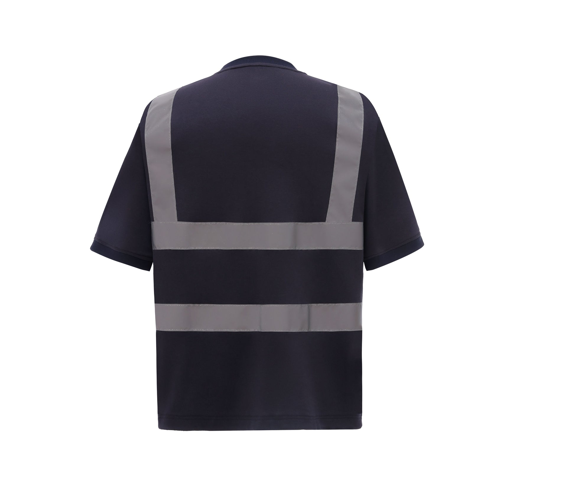 Tee-Shirt Manches Courtes Haute Visibilité - Navy