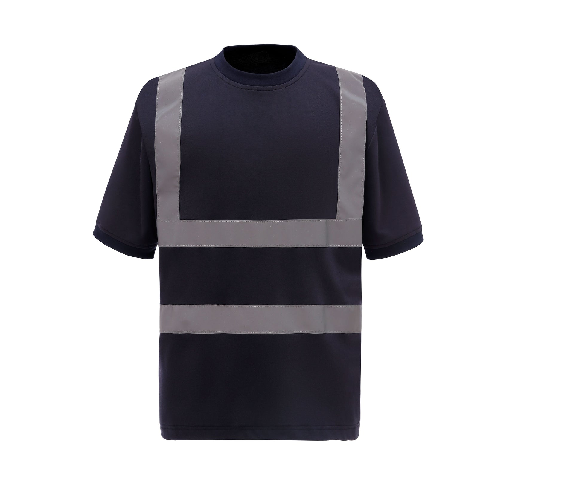 Tee-Shirt Manches Courtes Haute Visibilité - Navy