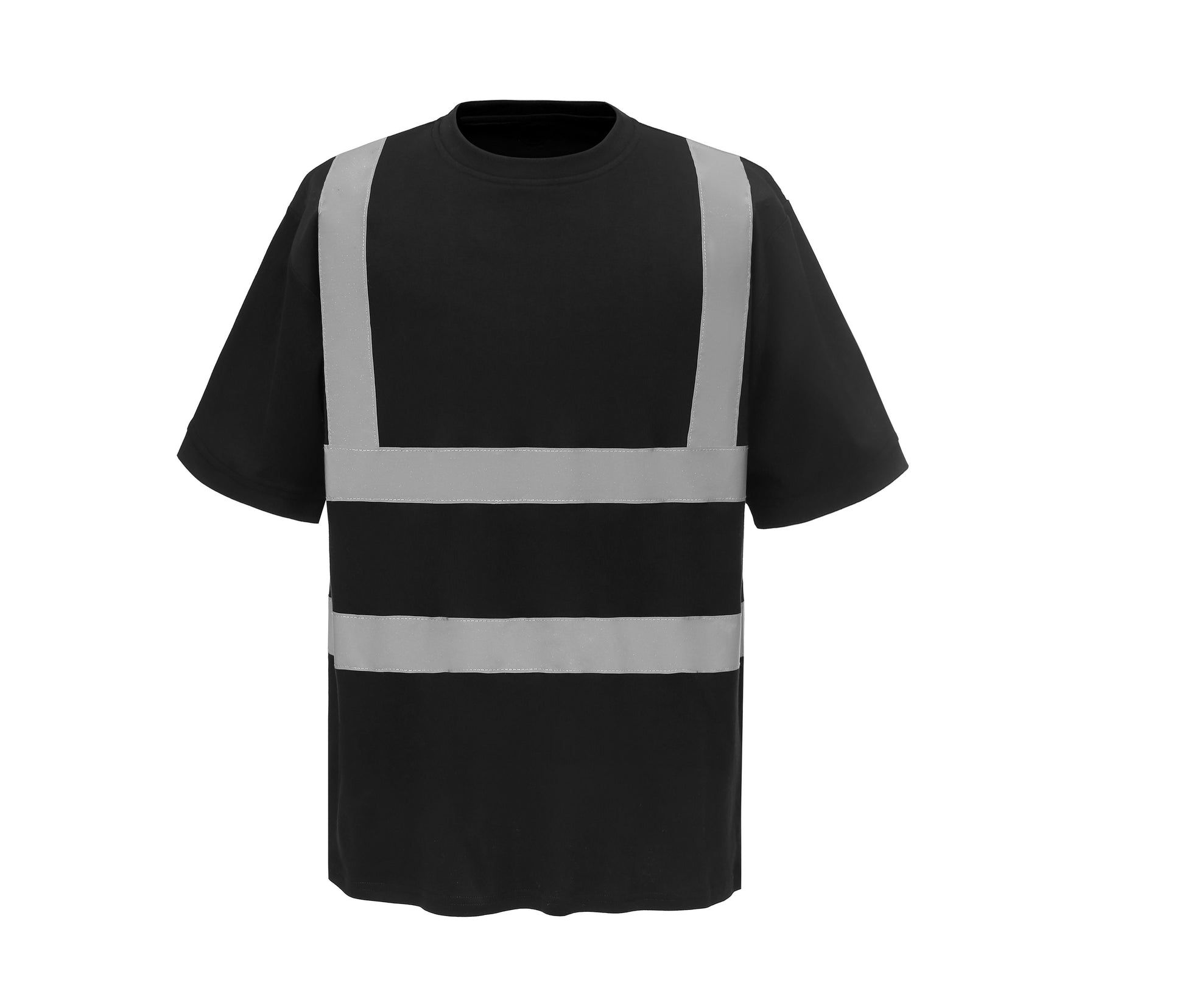 Tee-Shirt Manches Courtes Haute Visibilité - Black
