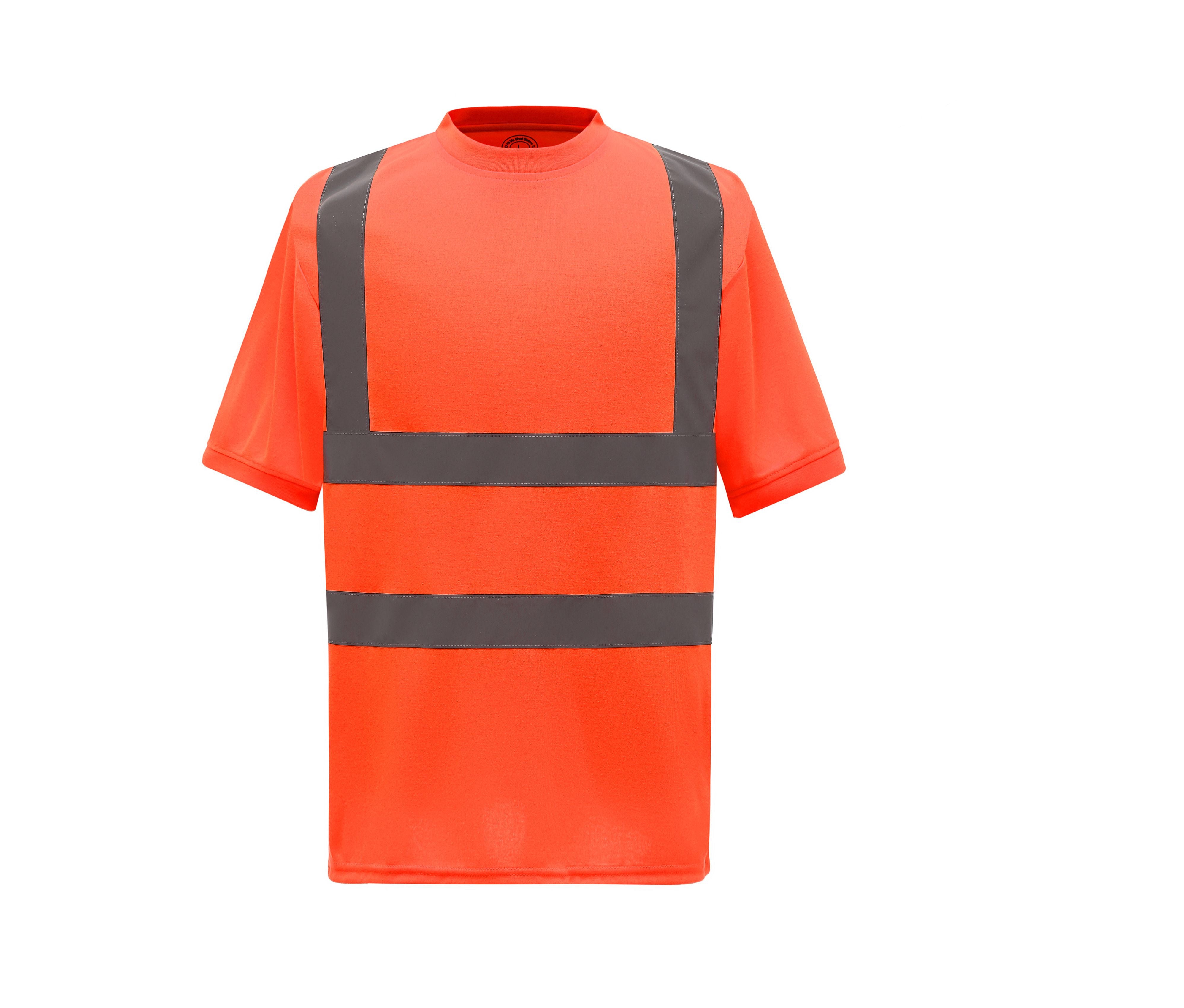 Tee-Shirt Manches Courtes Haute Visibilité - Hi Vis Orange