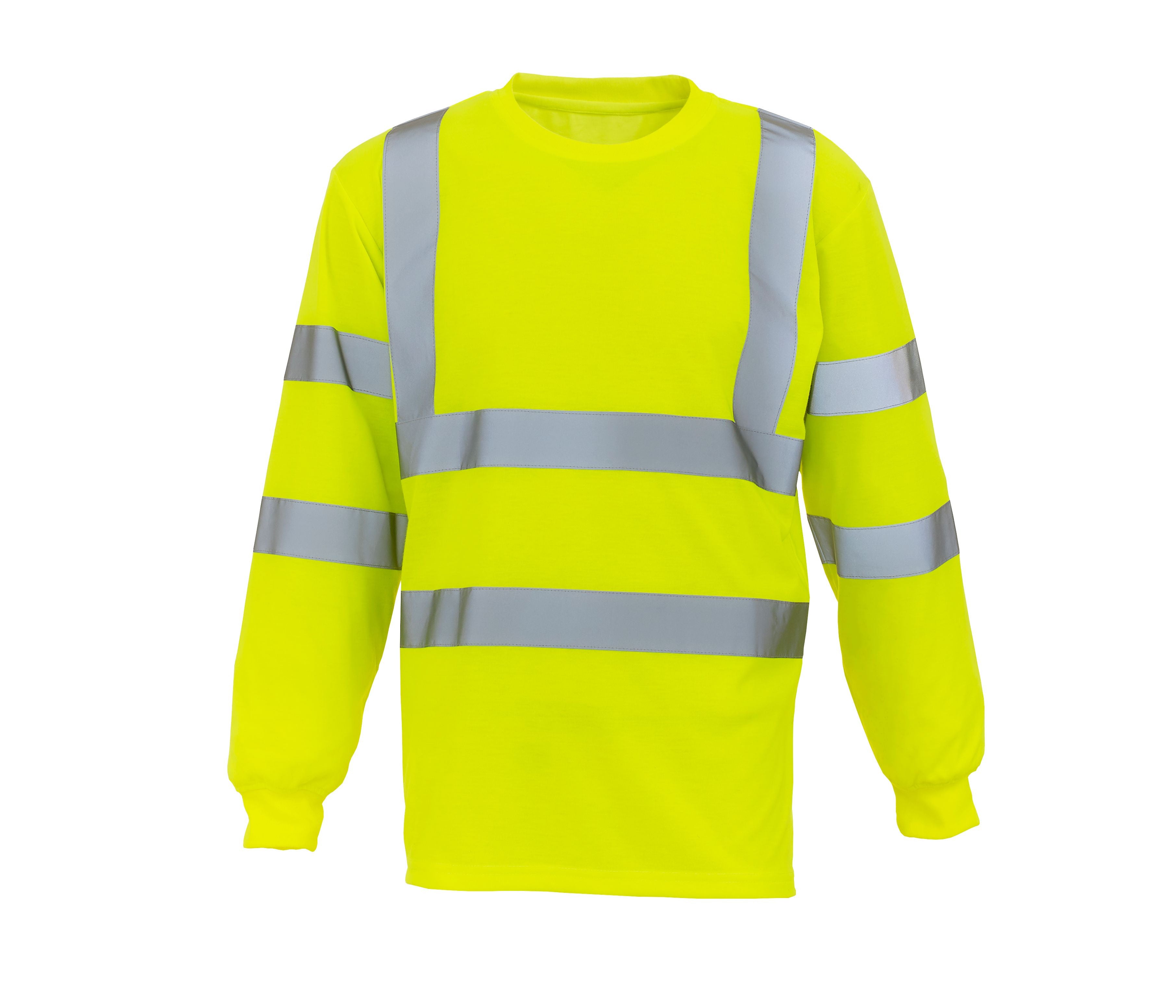 Tee-Shirt Manches Longues Haute Visibilité - Hi Vis Yellow