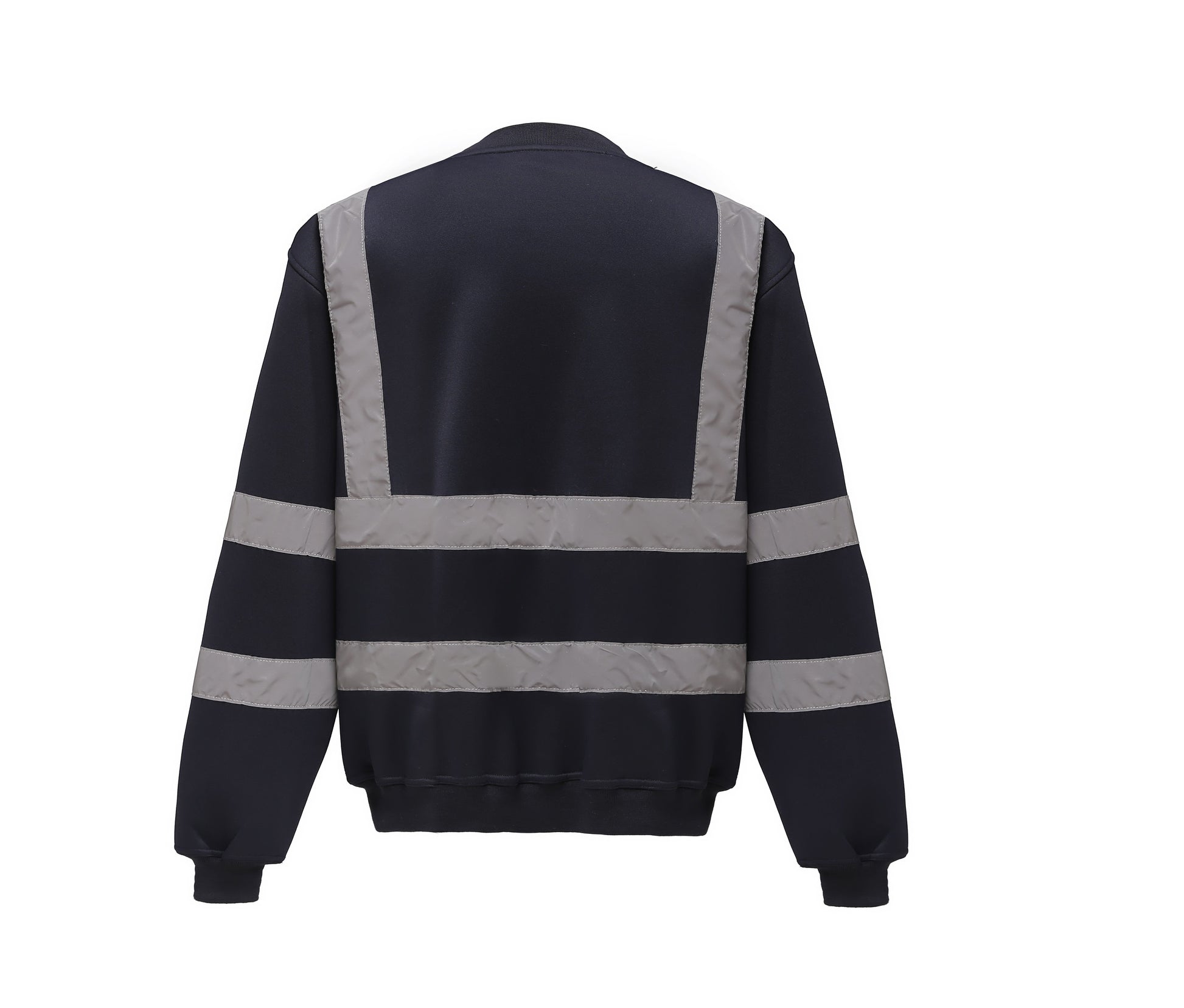 Sweat Col Rond Haute Visibilité - Navy