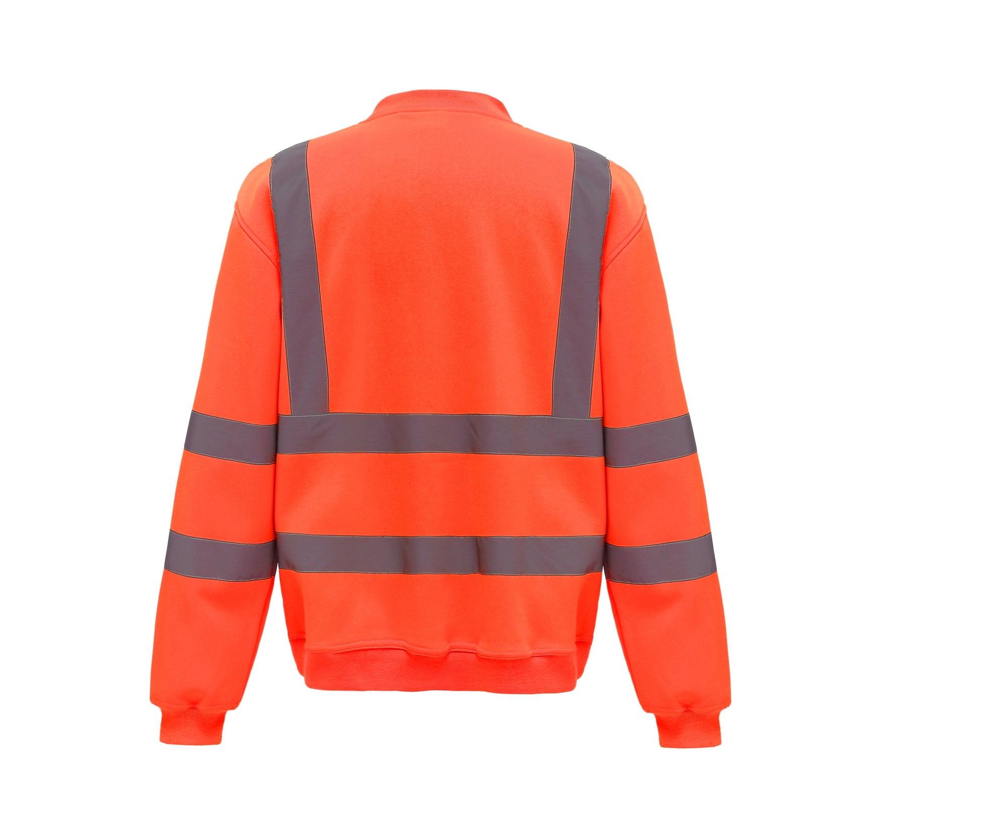 Sweat Col Rond Haute Visibilité - Hi Vis Orange