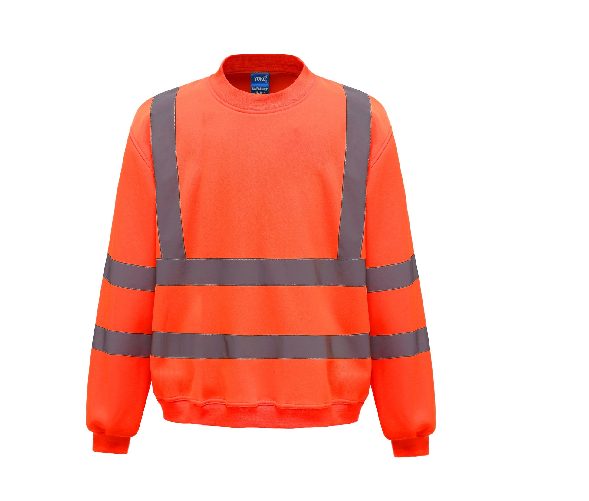 Sweat Col Rond Haute Visibilité - Hi Vis Orange