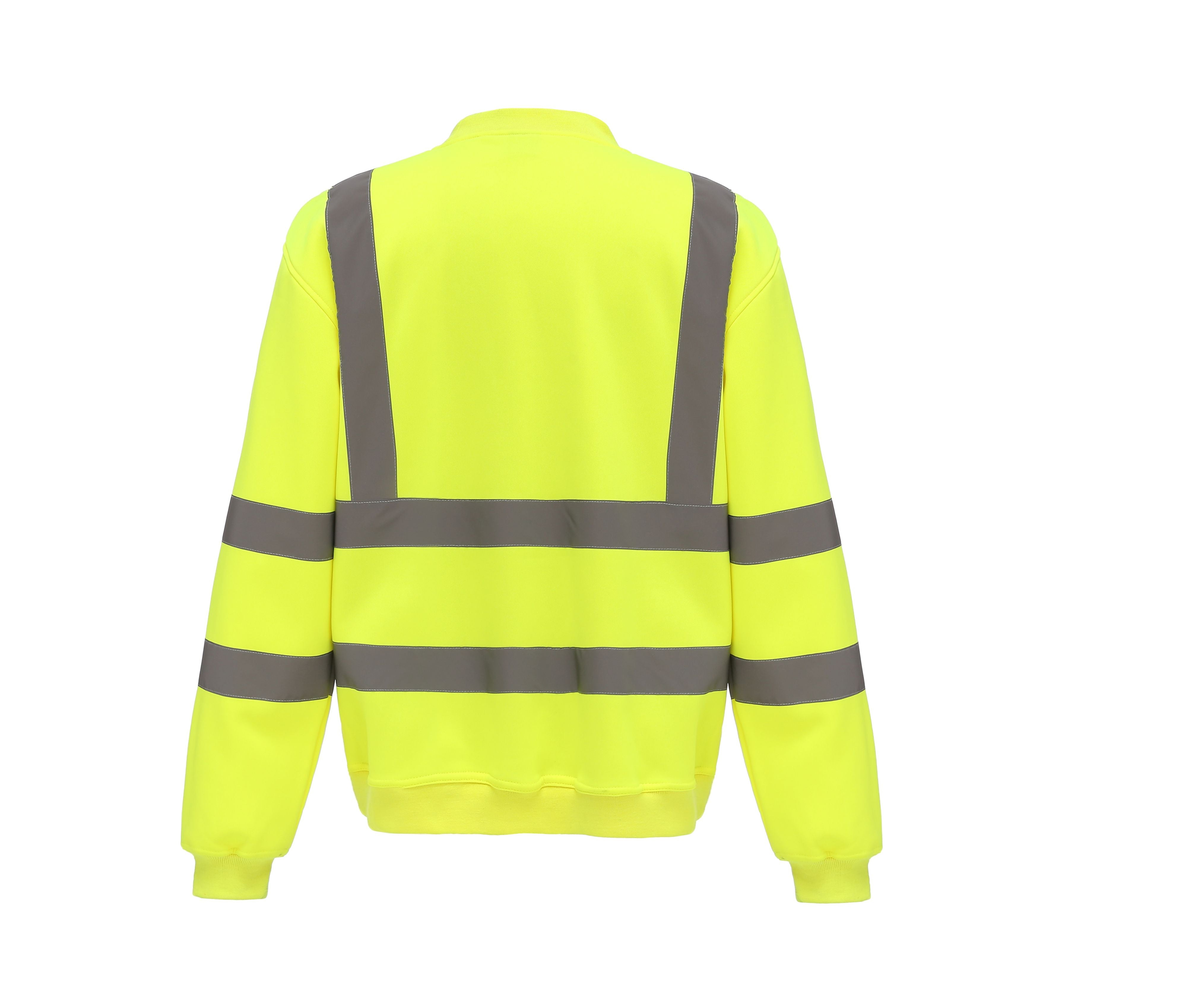 Sweat Col Rond Haute Visibilité - Hi Vis Yellow