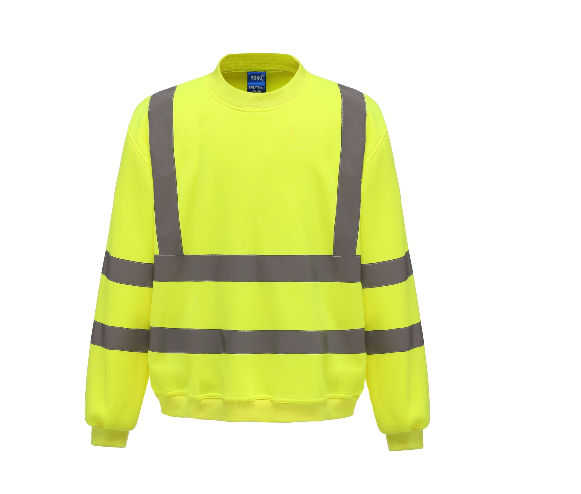 Sweat Col Rond Haute Visibilité - Hi Vis Yellow
