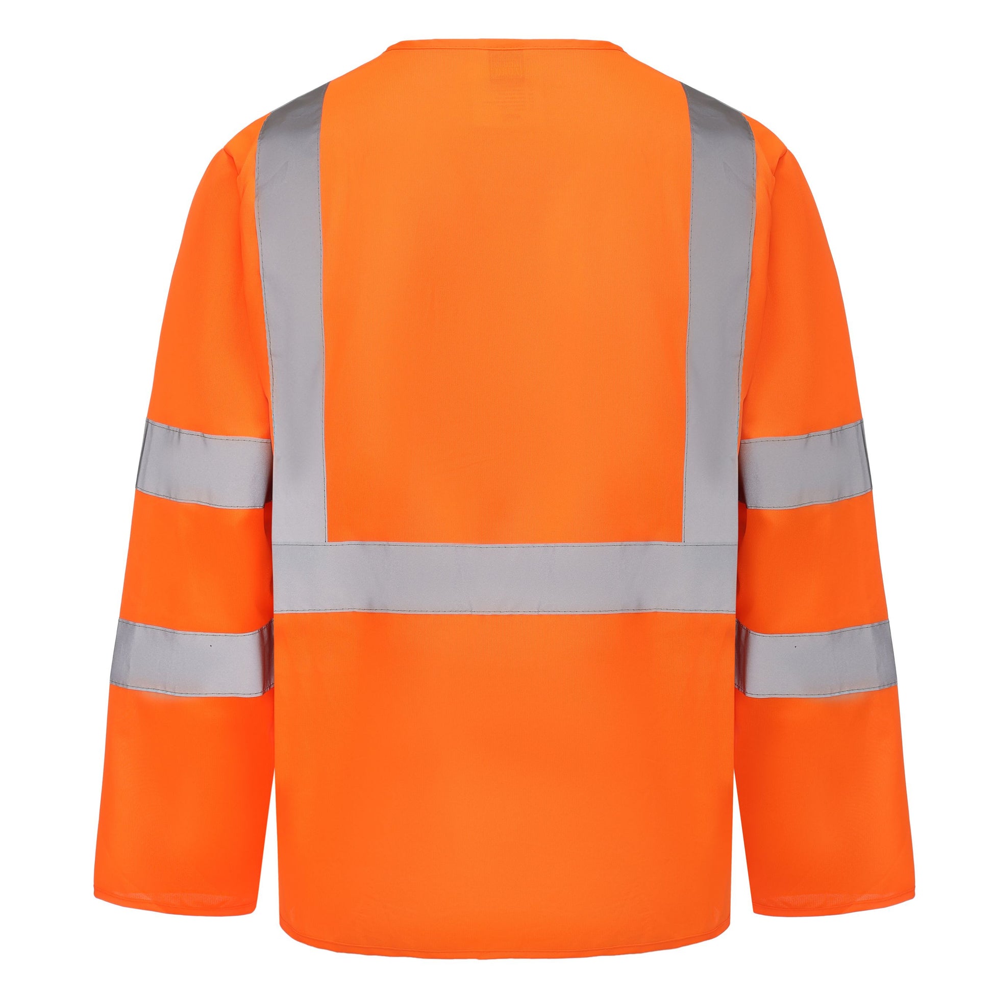 Veste de Sécurité Multi-Poches Manches Longues - Hi Vis Orange