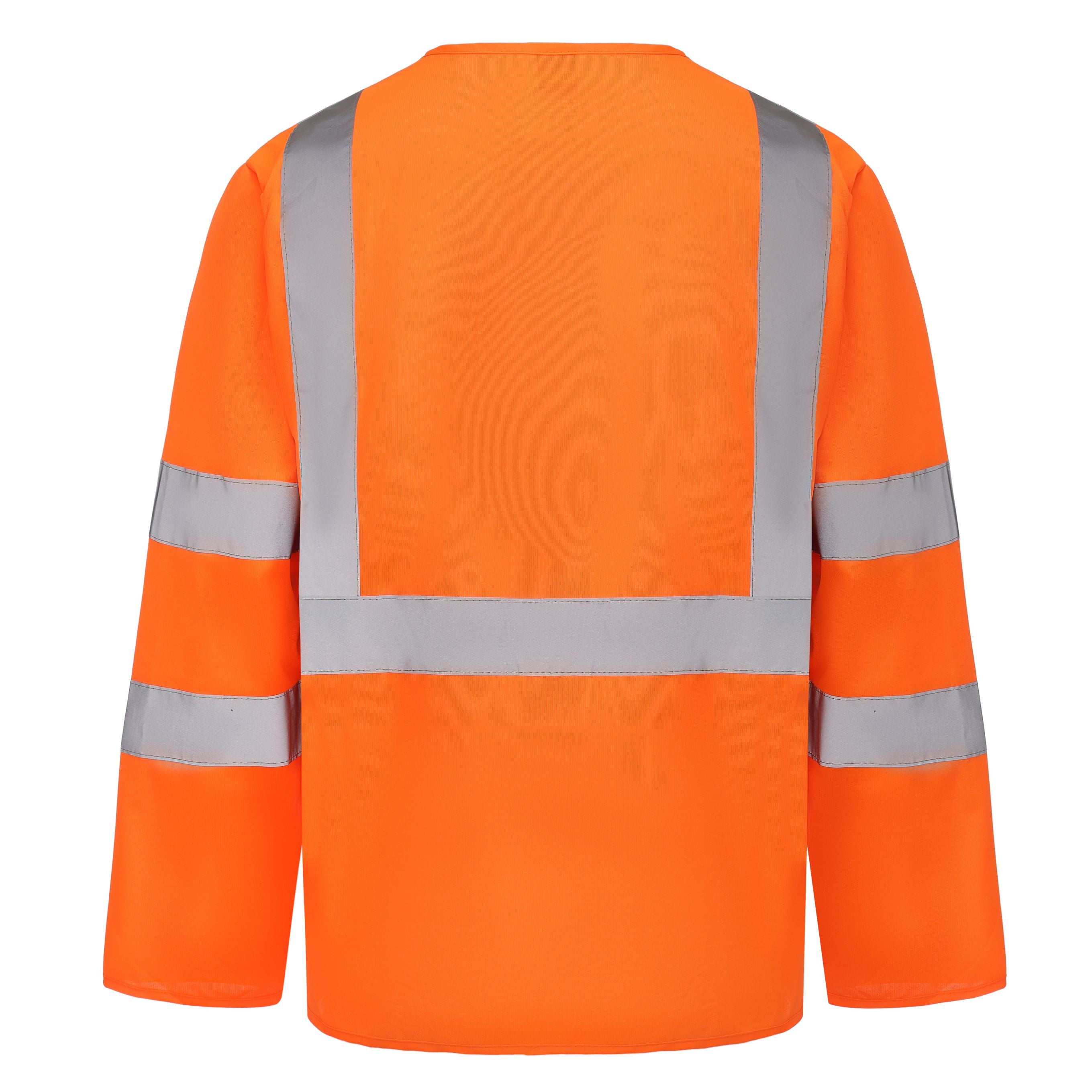 Veste de Sécurité Multi-Poches Manches Longues - Hi Vis Orange