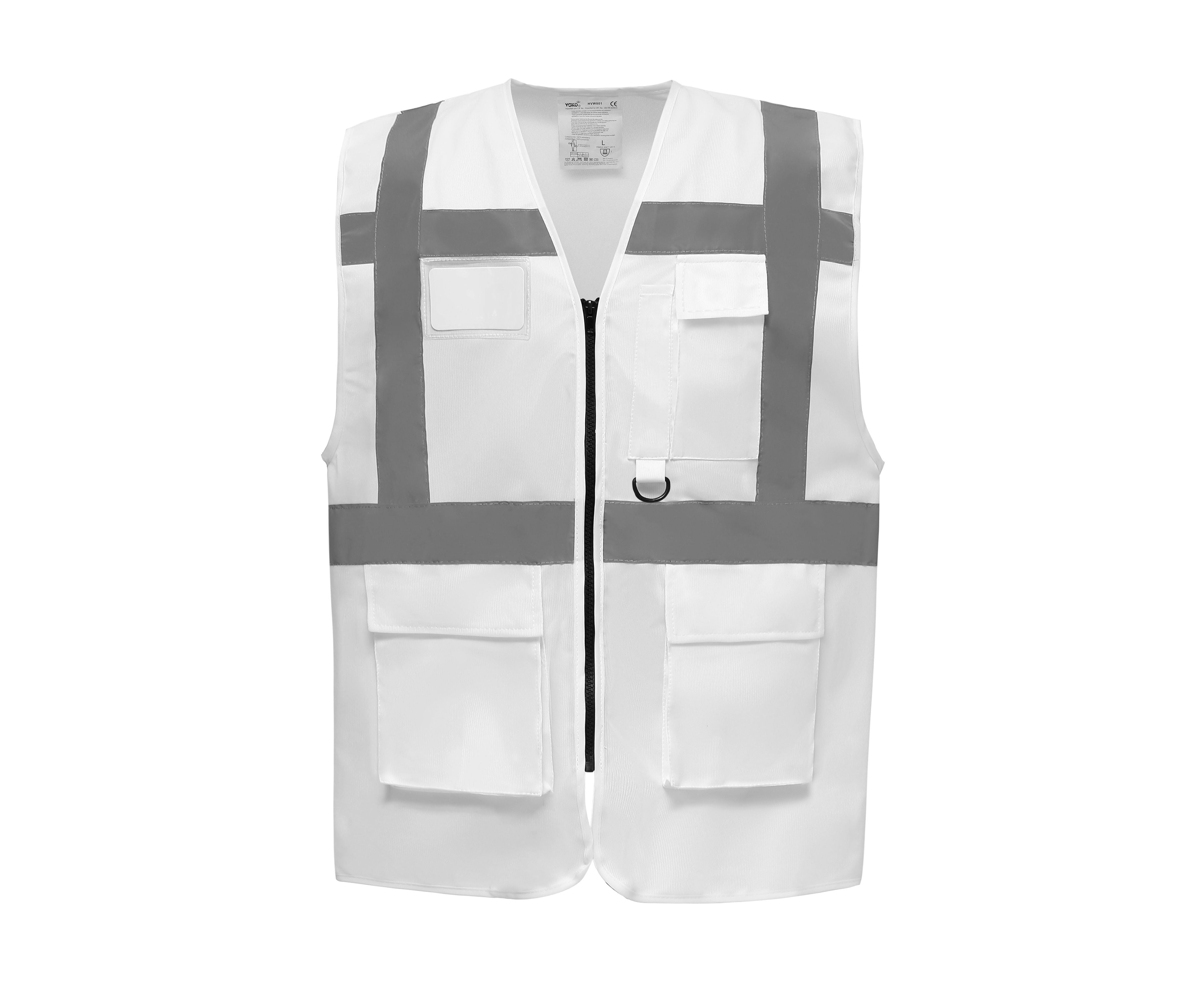 Gilet Multi-Fonction Haute Sécurité - White