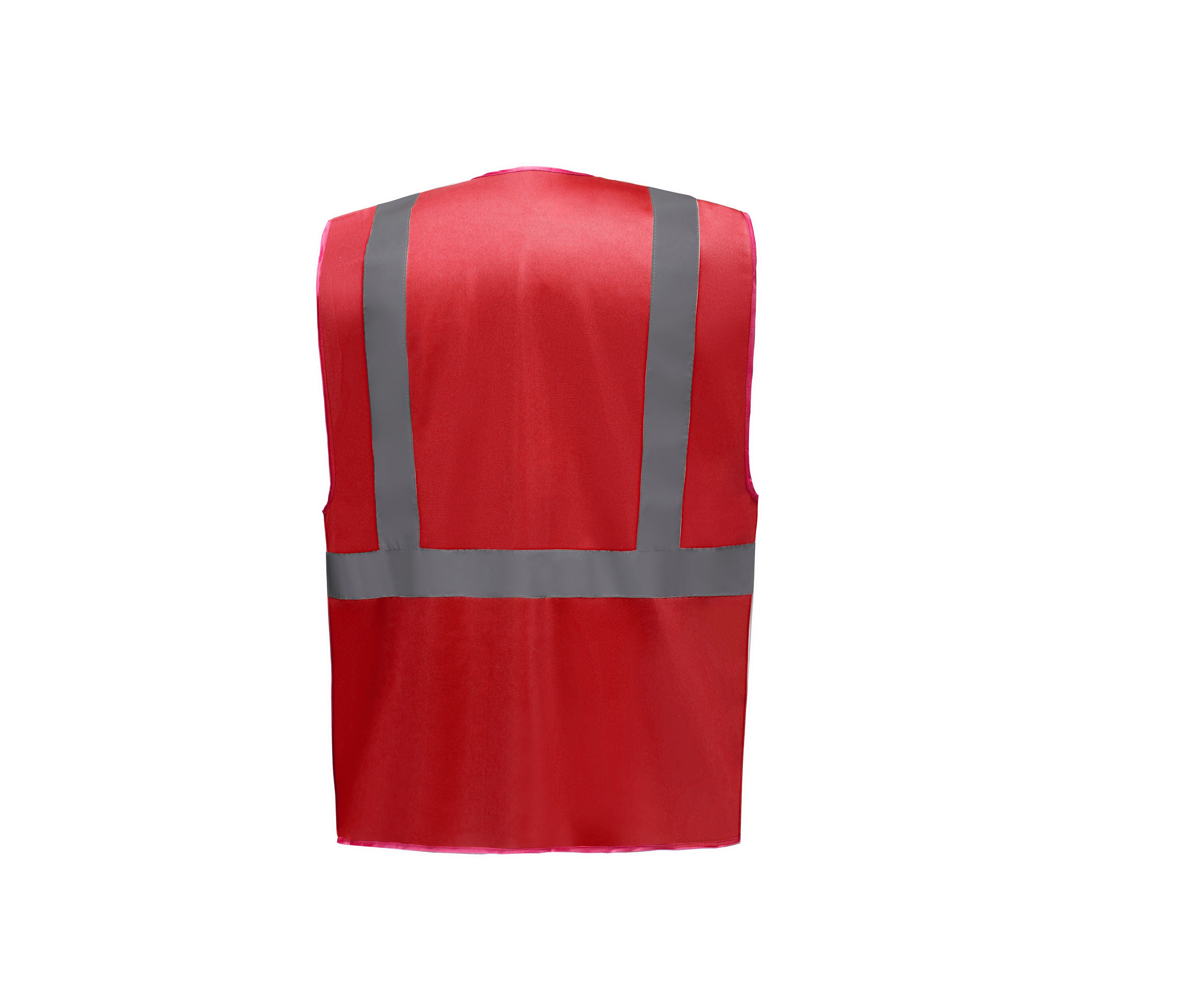 Gilet Multi-Fonction Haute Sécurité - Red