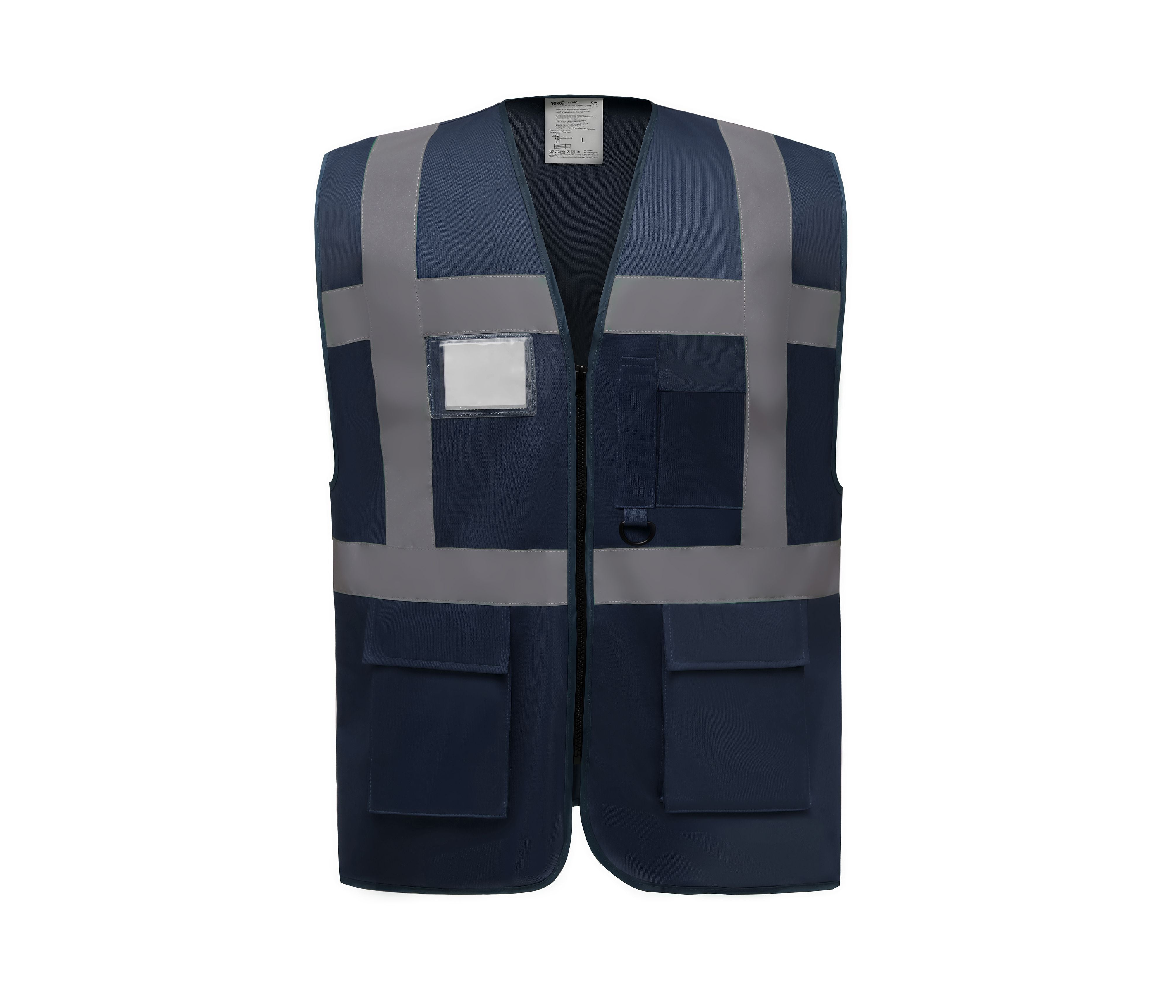 Gilet Multi-Fonction Haute Sécurité - Navy