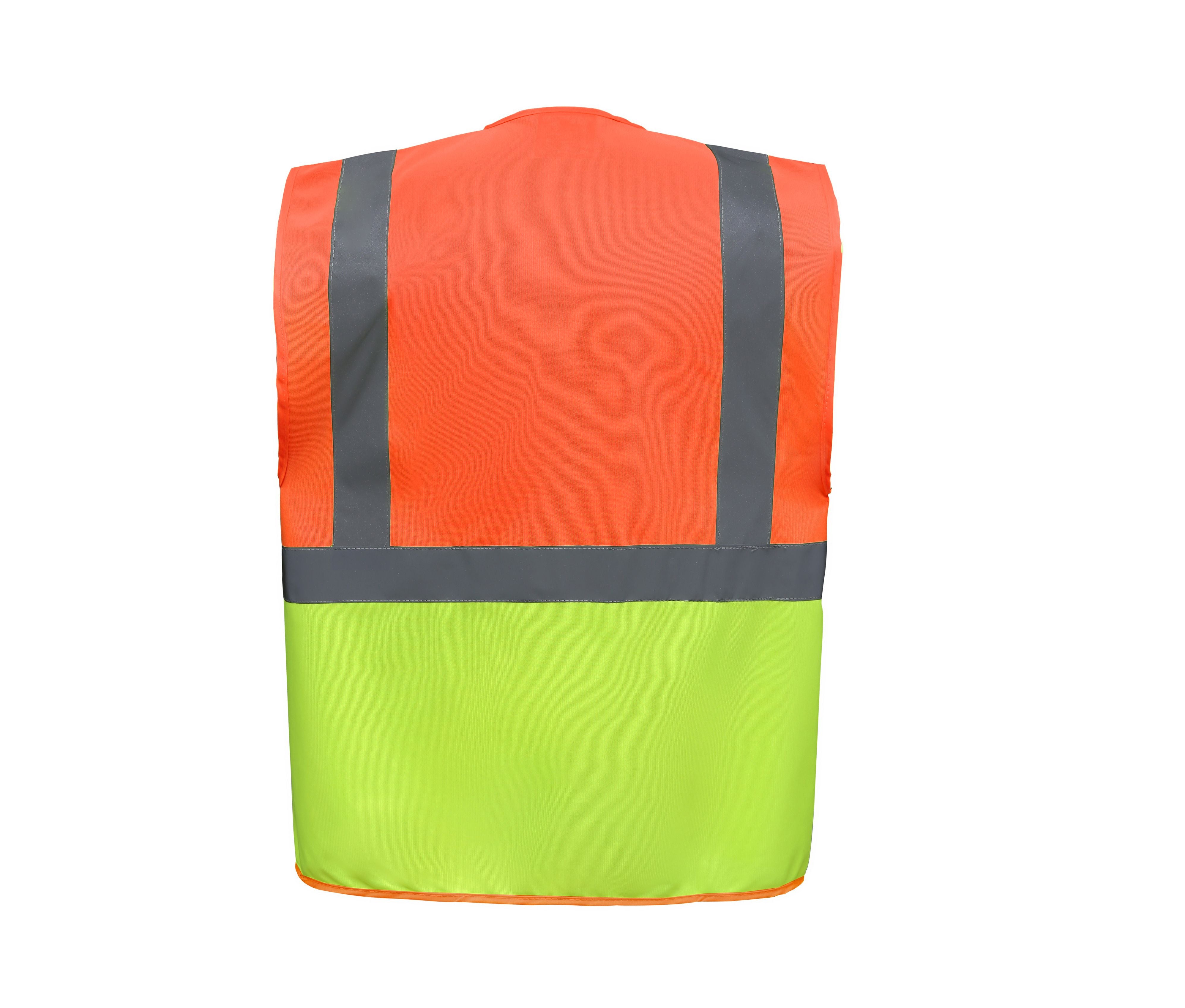 Gilet Multi-Fonction Haute Sécurité - Hi Vis Orange/hi Vis Yellow