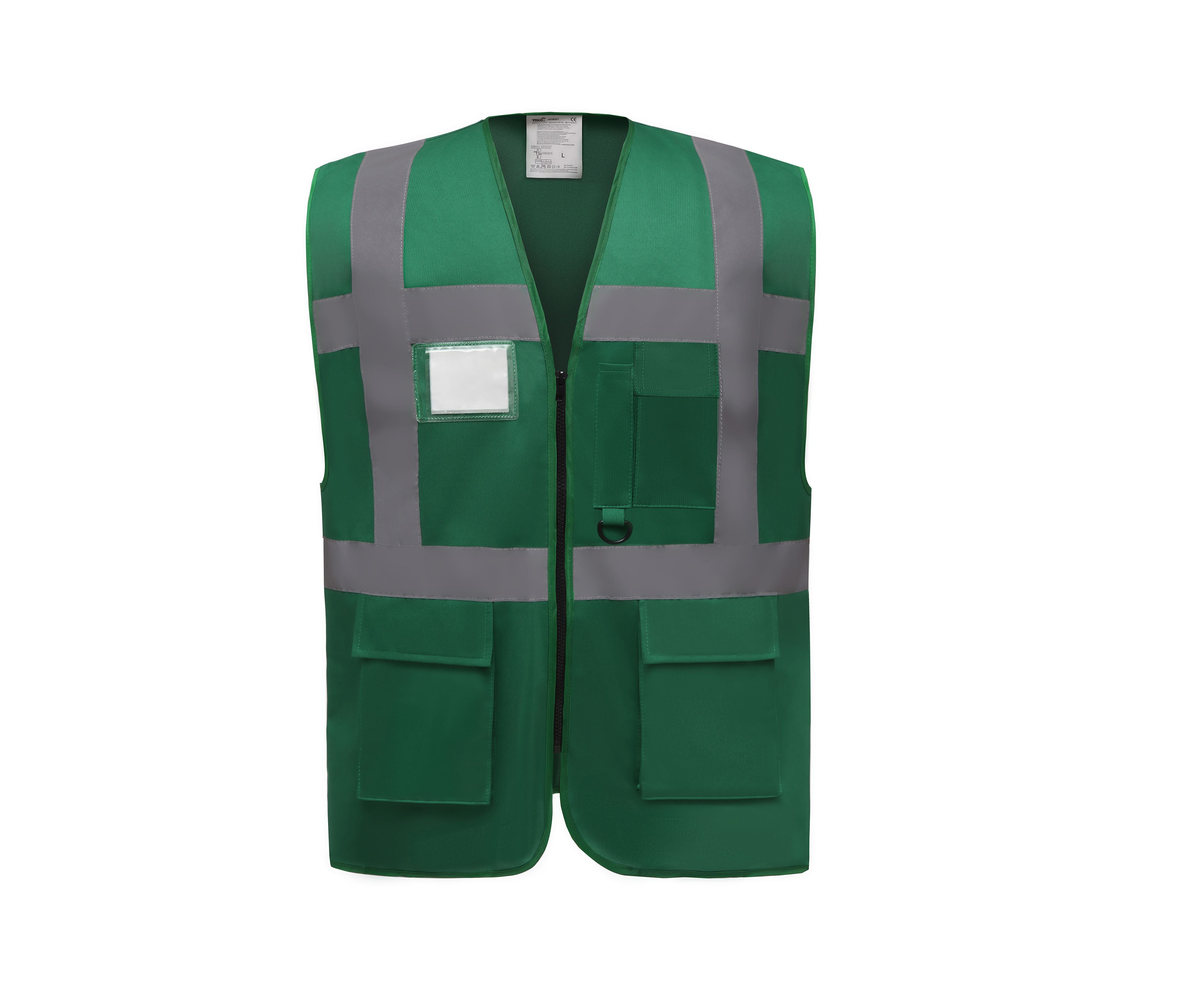Gilet Multi-Fonction Haute Sécurité - Paramedic Green