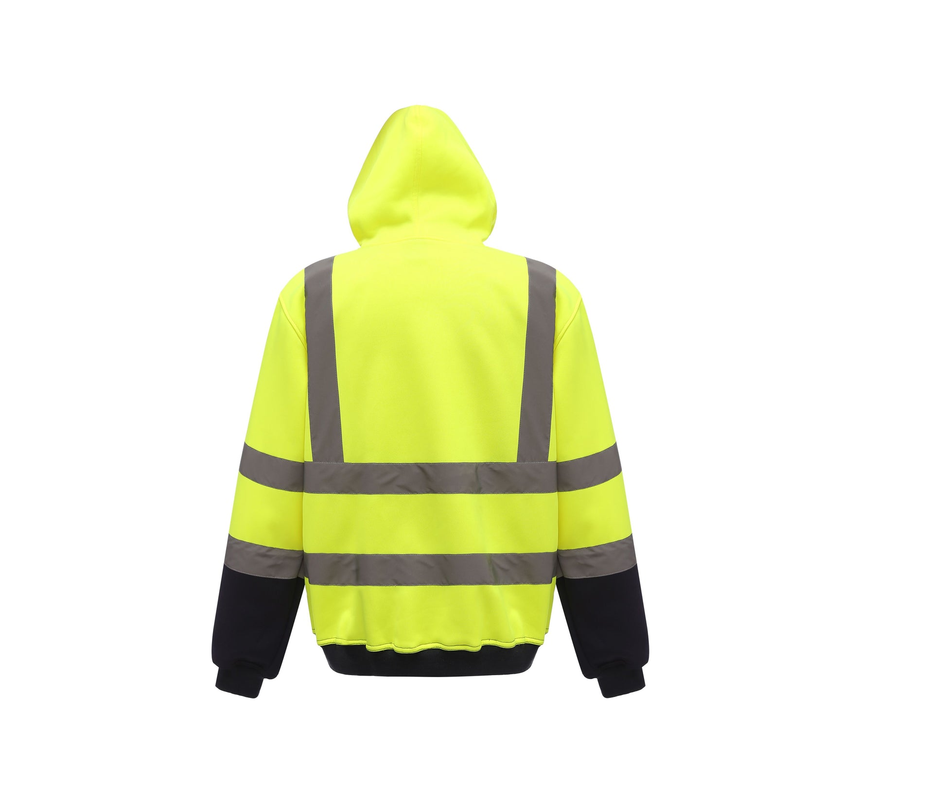 Sweat Capuche Haute Visibilité - Hi Vis Yellow/navy