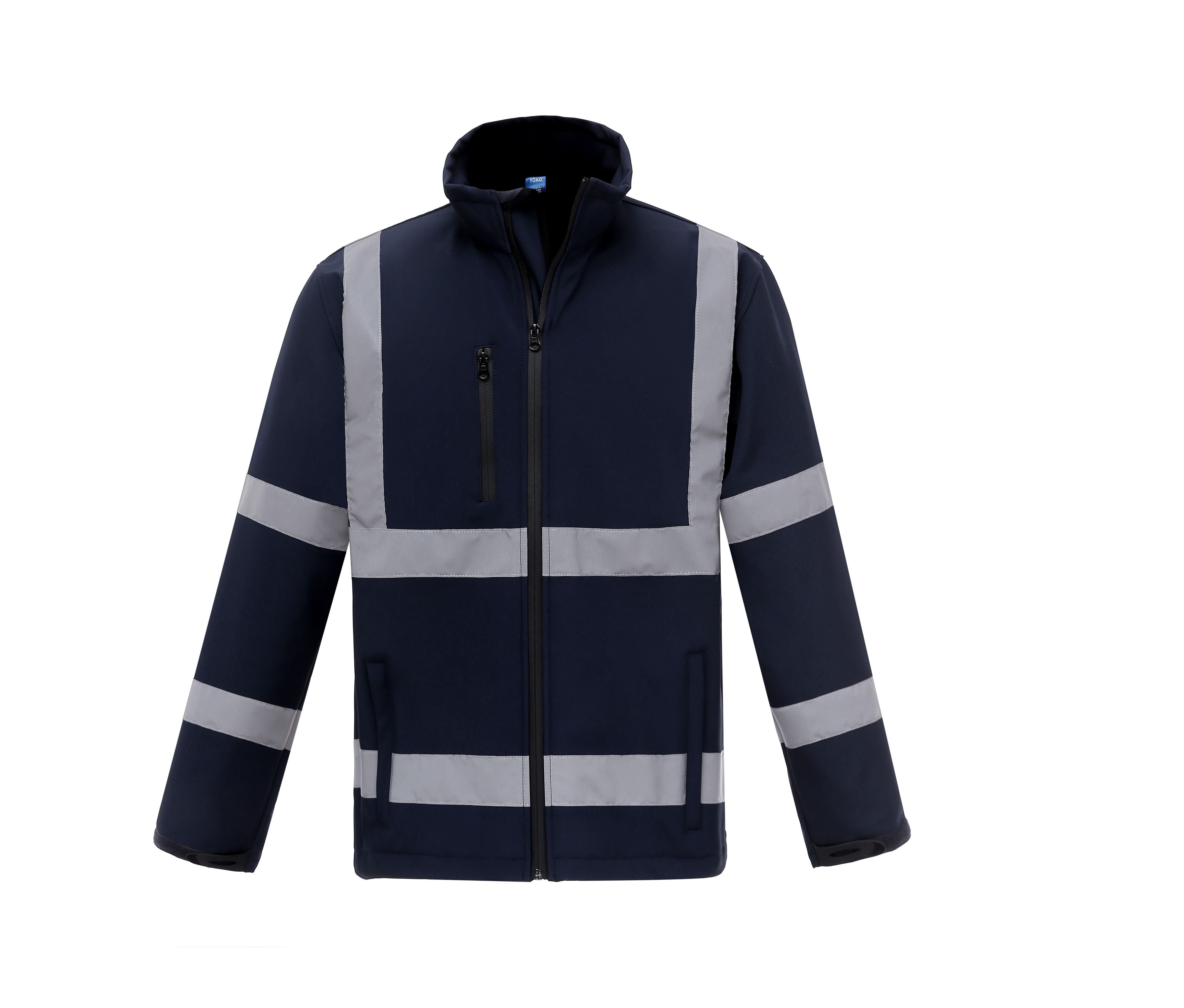 Veste Softshell Haute Visibilité - Navy