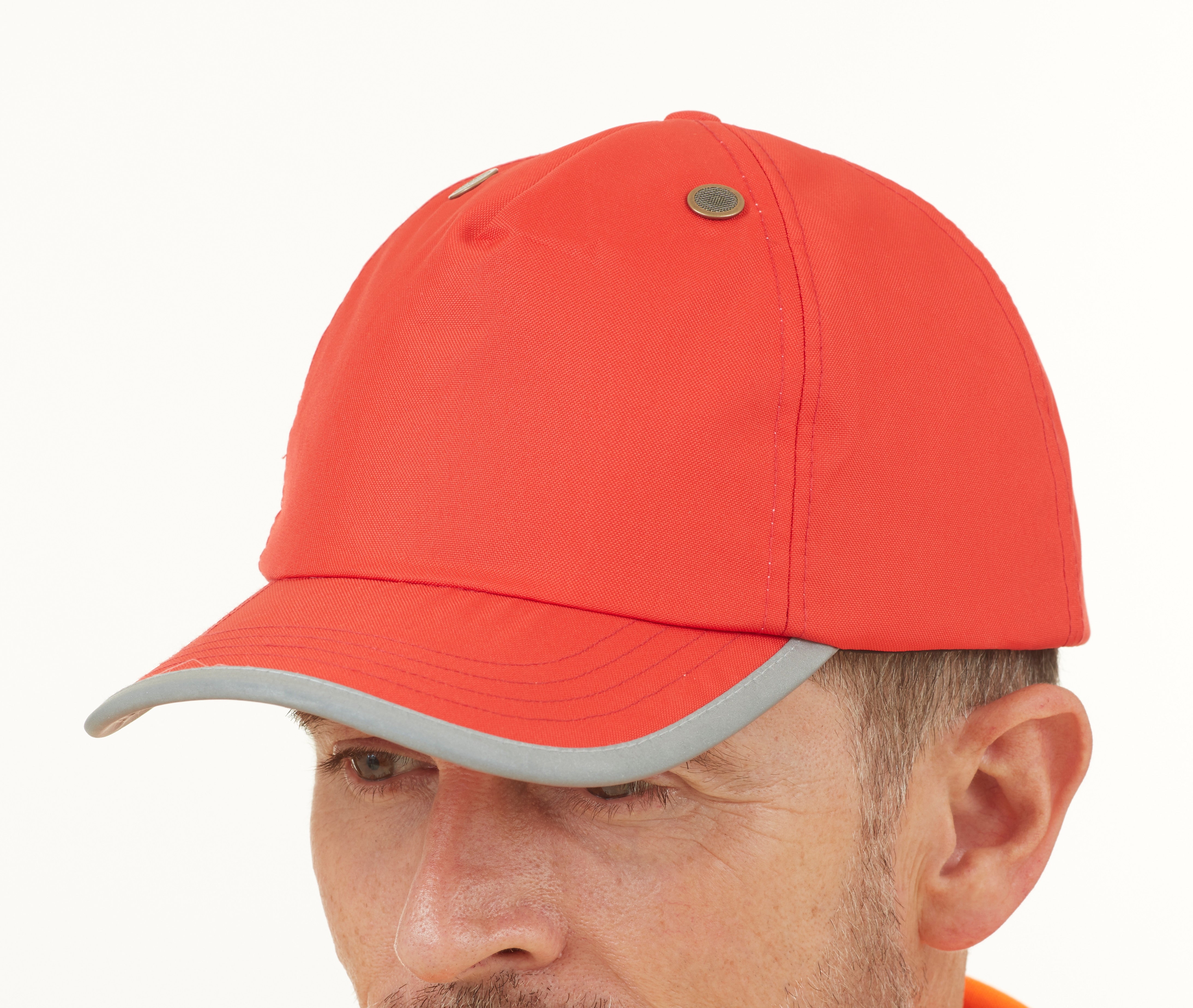 Casquette Casque Visibilité Augmentée - Red
