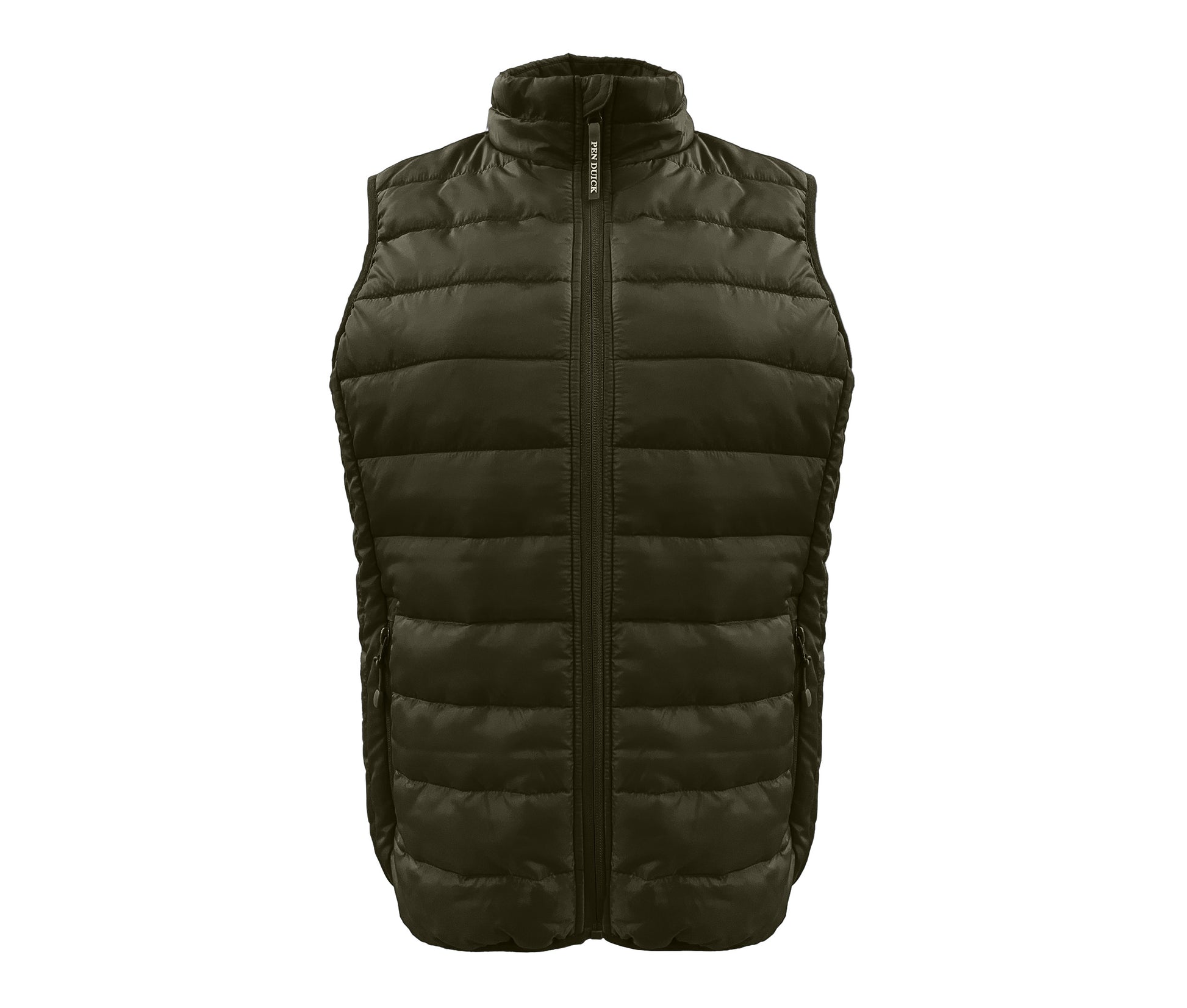 Bodywarmer Femme  en  Polyester Recyclé - Dark Olive