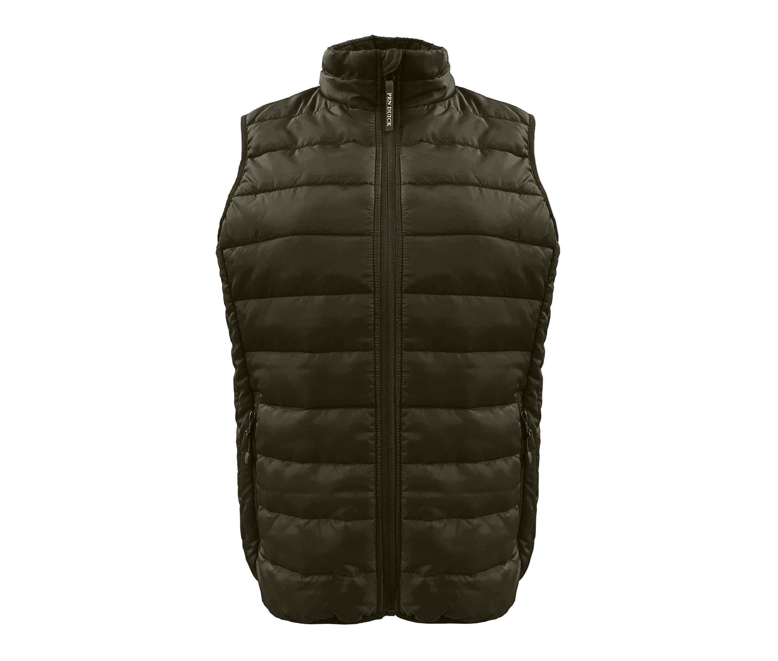 Bodywarmer Femme  en  Polyester Recyclé - Dark Olive